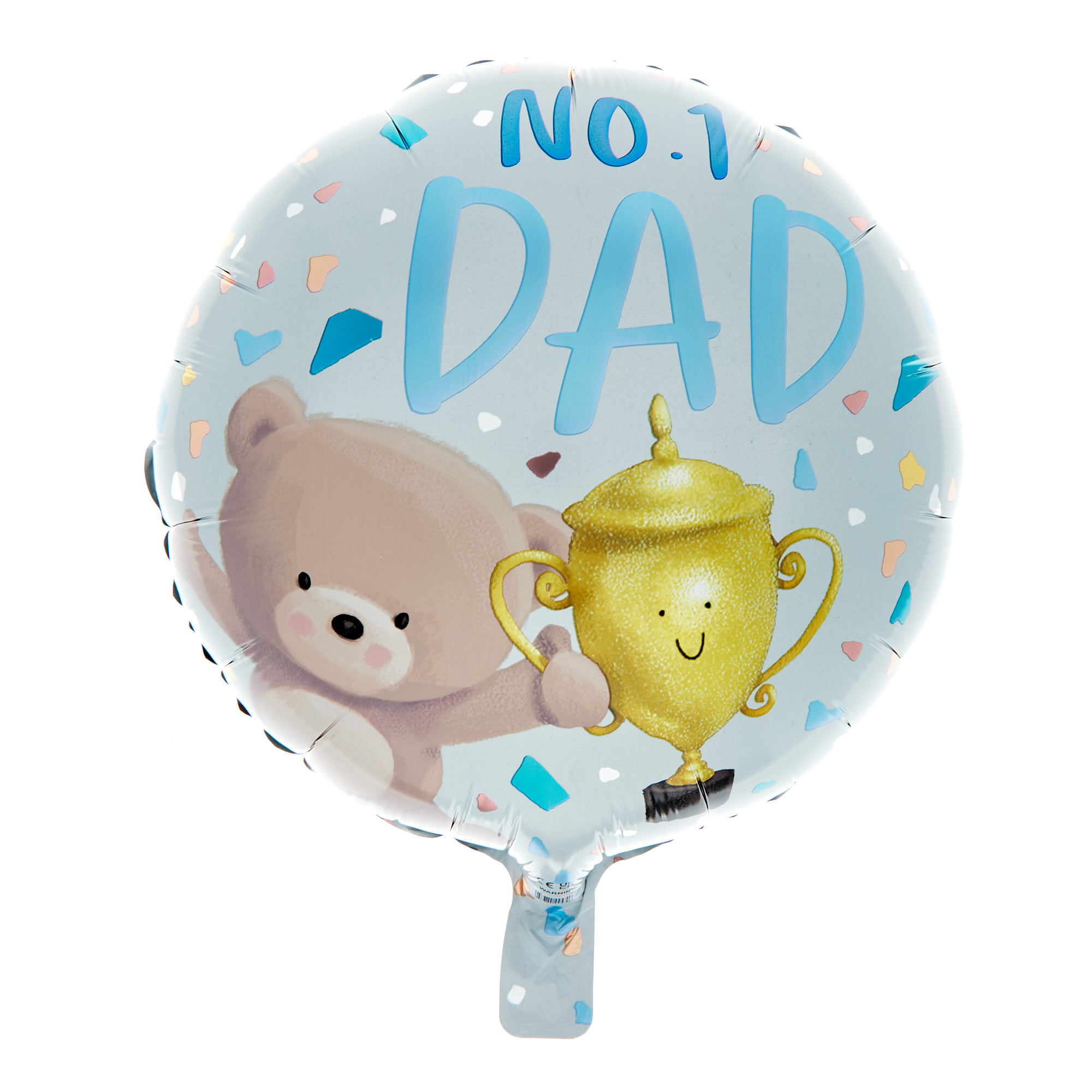 Hugs No.1 Dad Balloon & Lindt Chocolate Bar