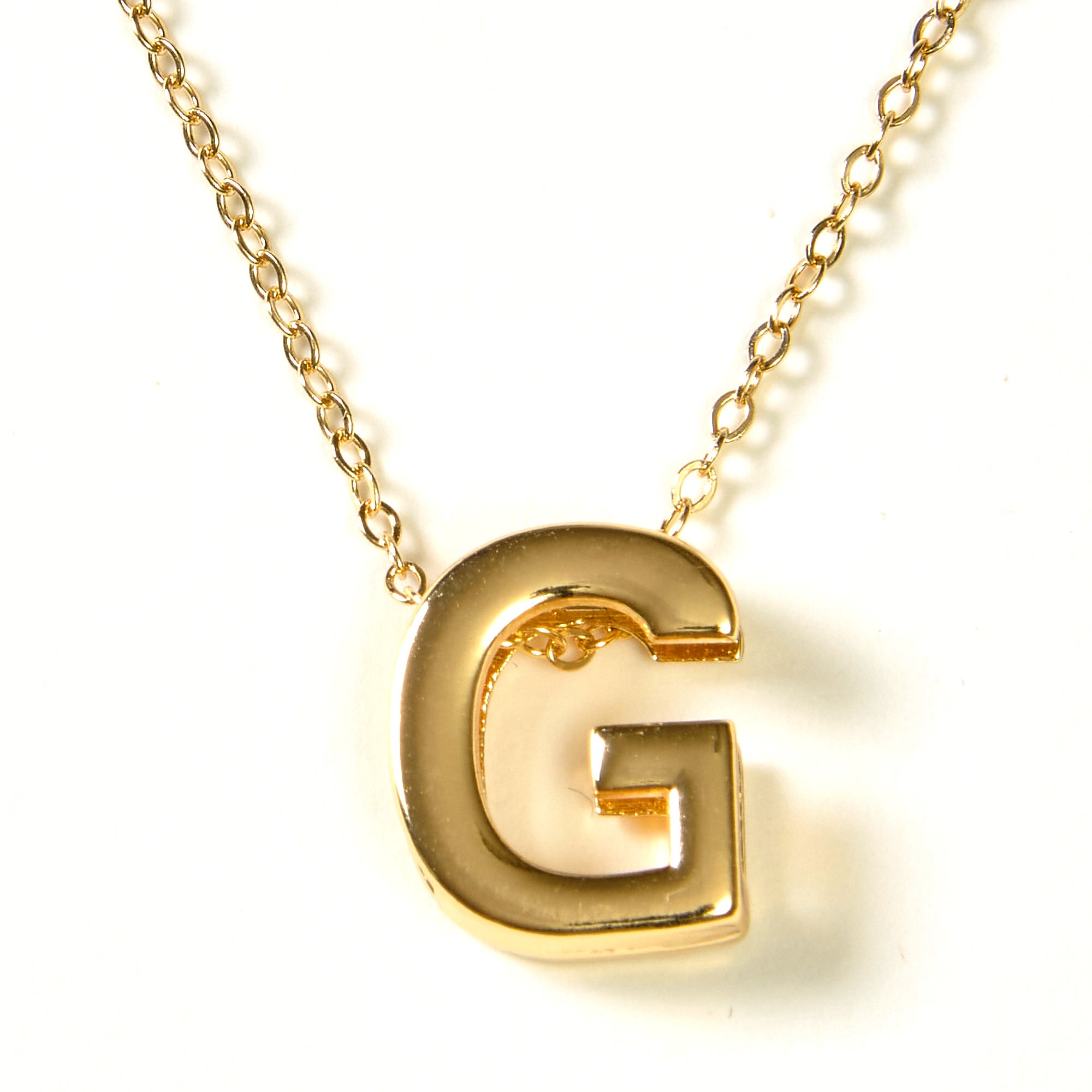 Pretty Personal Monogram Necklace - Choose Your Letter