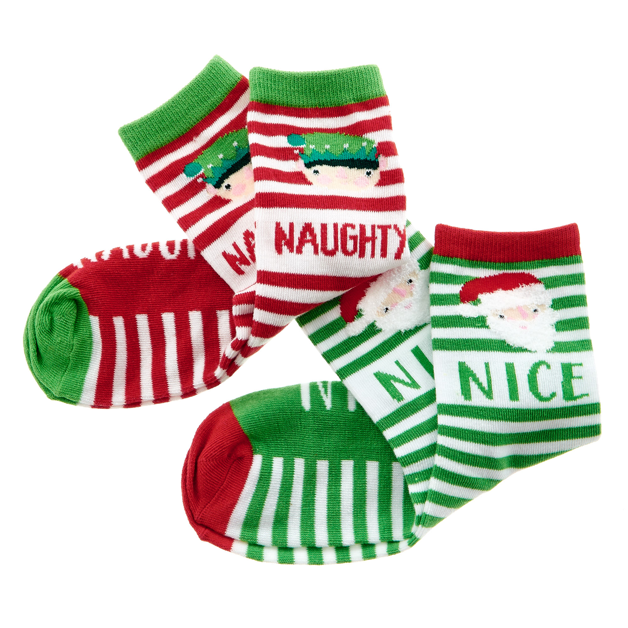 Naughty & Nice Children's Socks Ages 11-14