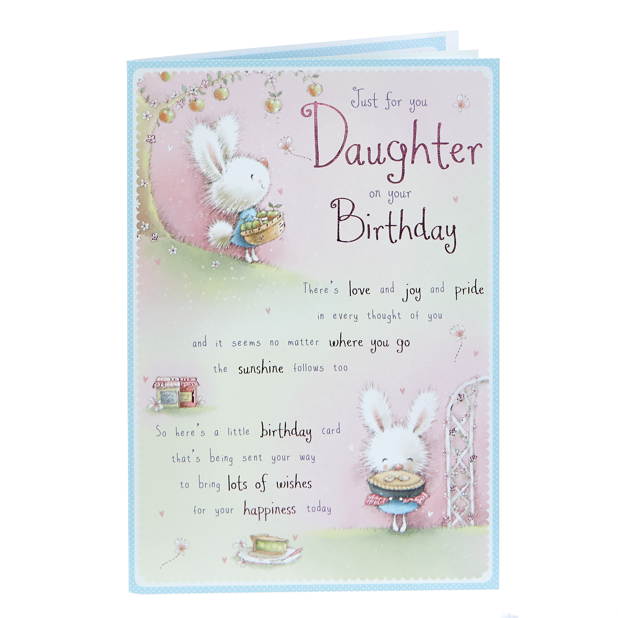 Birthday Card - Just For You Daughter 