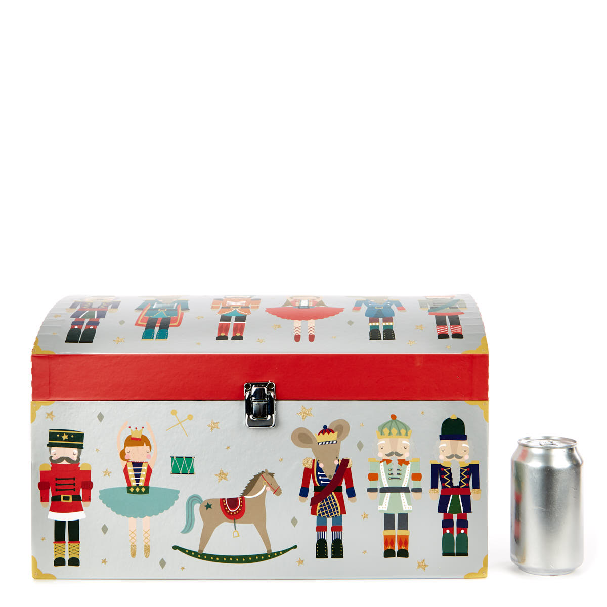 Nutcracker Christmas Toy Chest - Set of 2