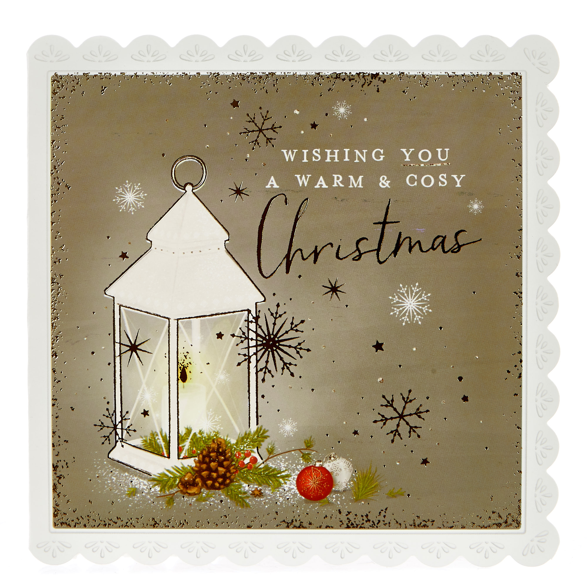 Classic Festive Charity Christmas Cards - Pack Of 20