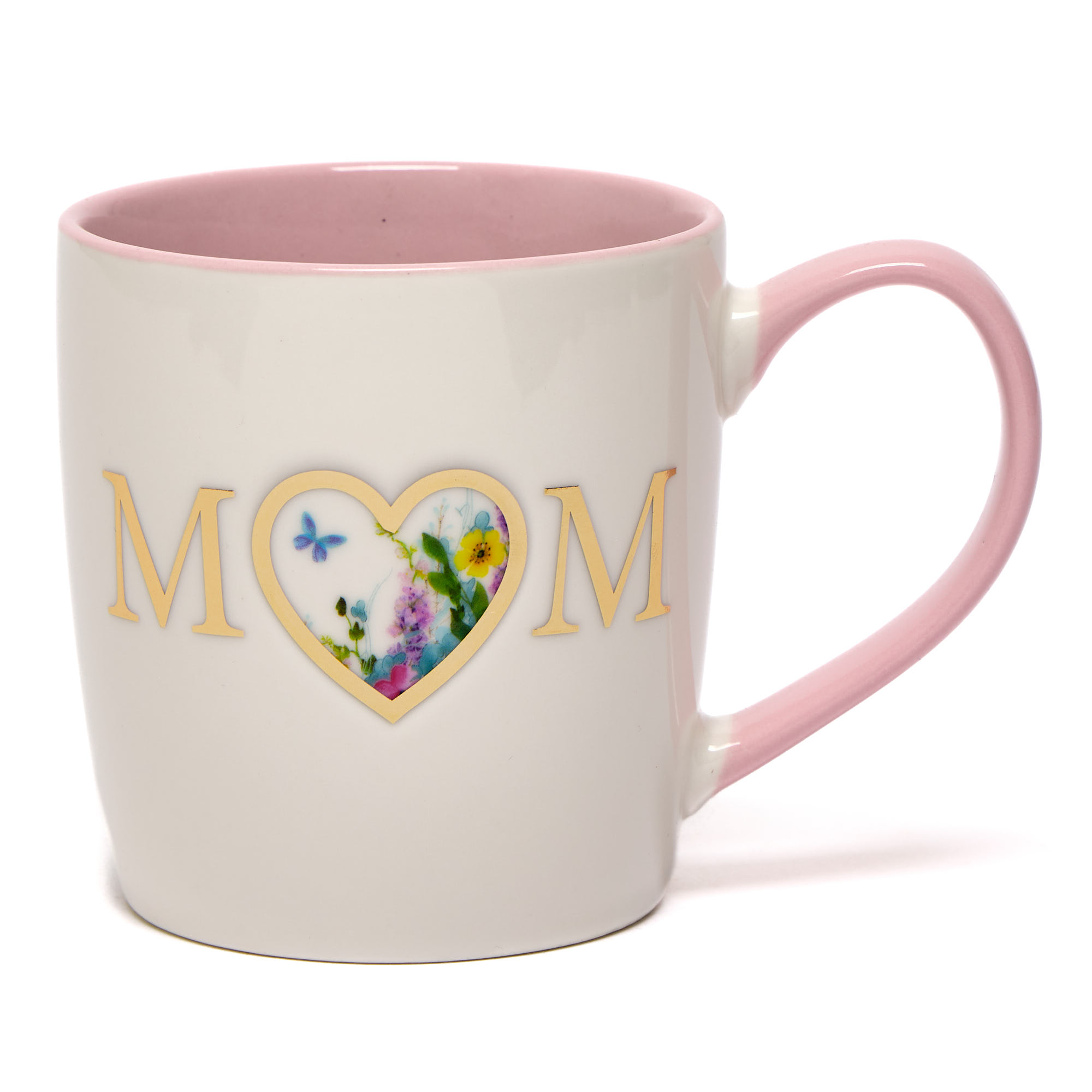Mum Special Moments Floral Heart Mug In A Box