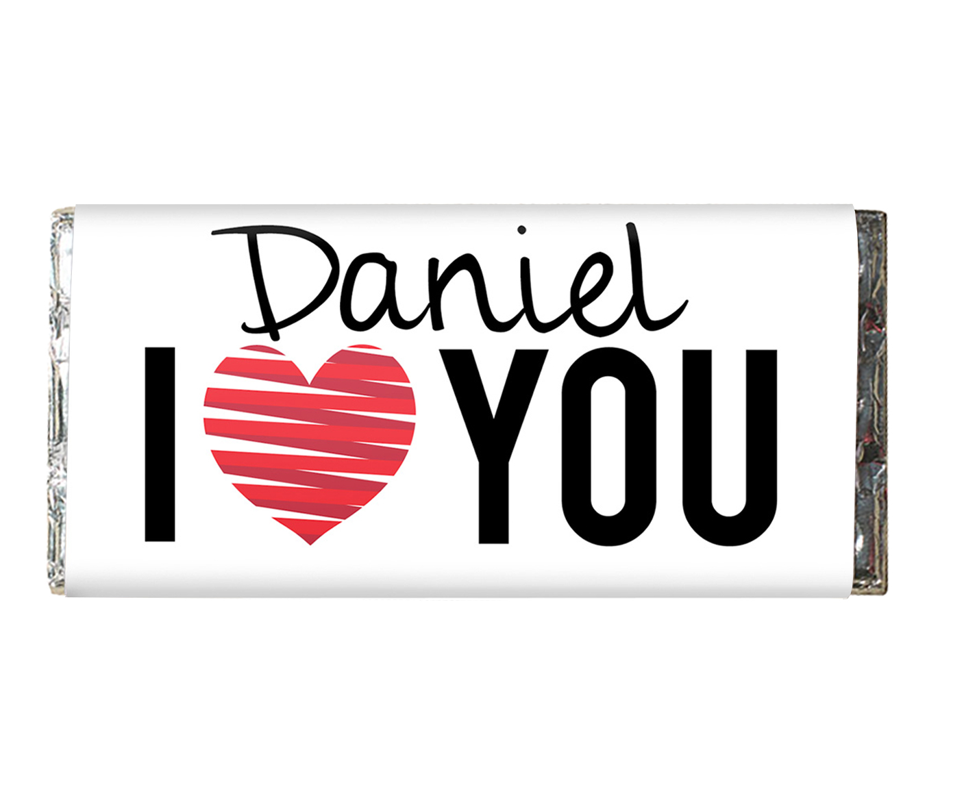 Personalised Chocolate Bar - I Heart You