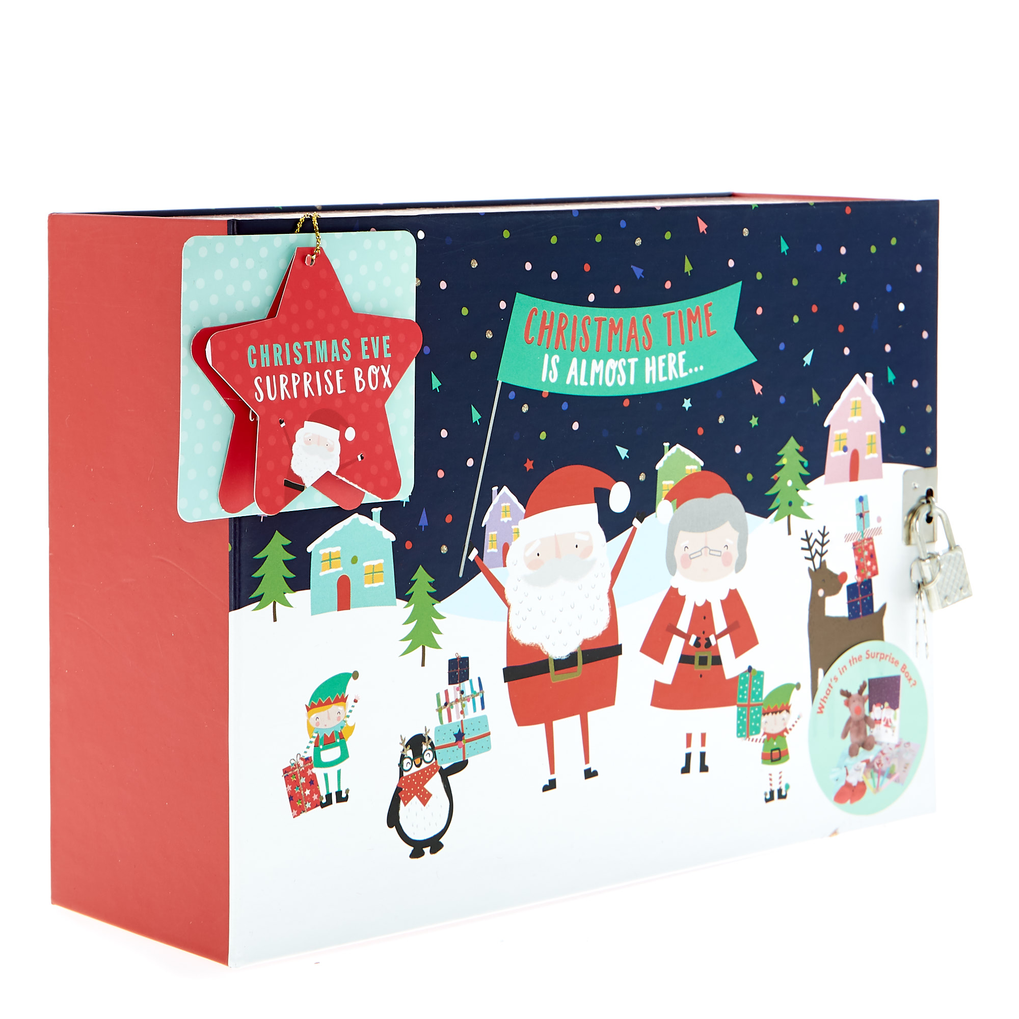 Santa Claus Christmas Eve Surprise Box 