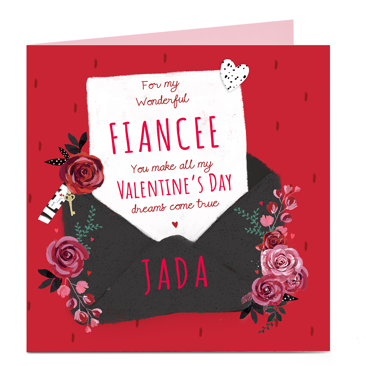 Personalised Valentine's Day Card - Dreams Come True