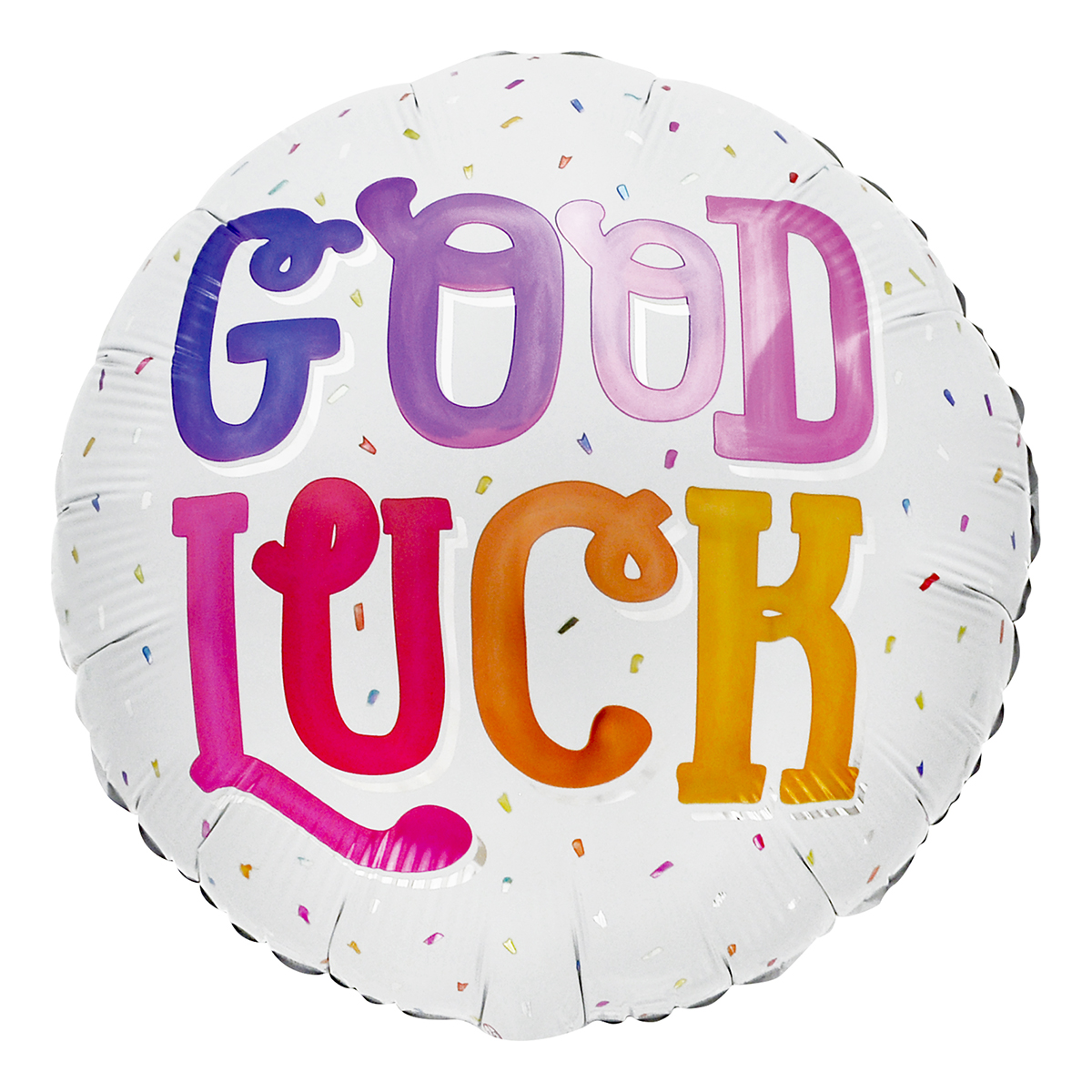 Colourful Good Luck 18-Inch Foil Helium Balloon