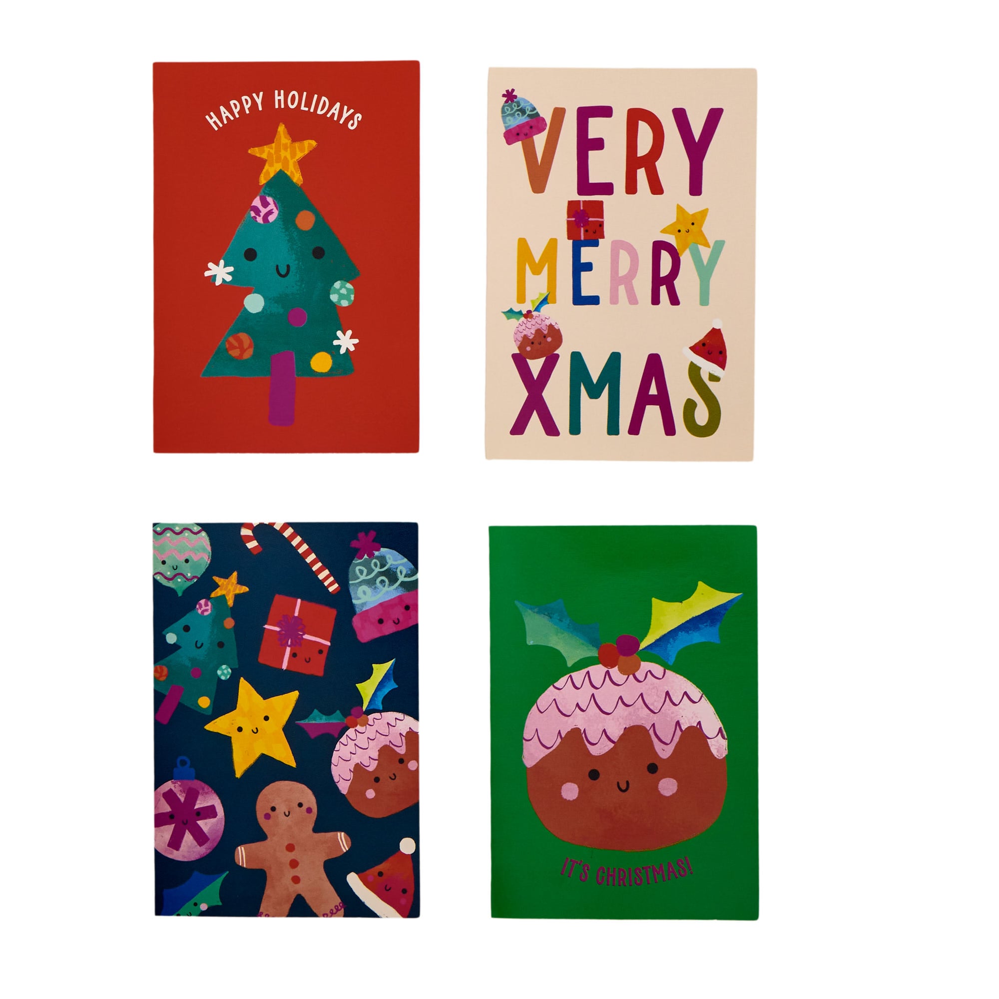 32 Mini Cute Characters Charity Christmas Cards