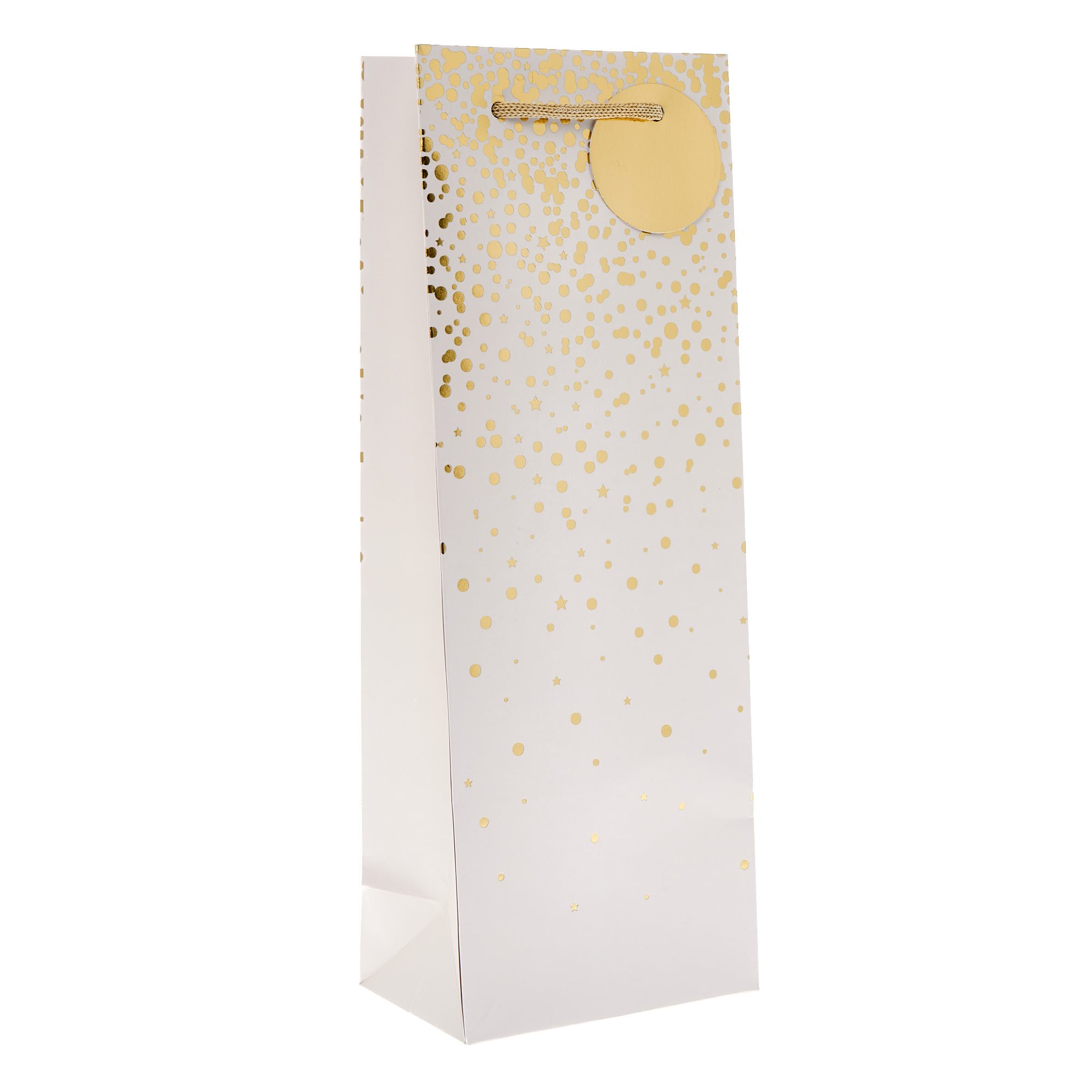 Gold Speckle Gift Bags - Multipack of 5