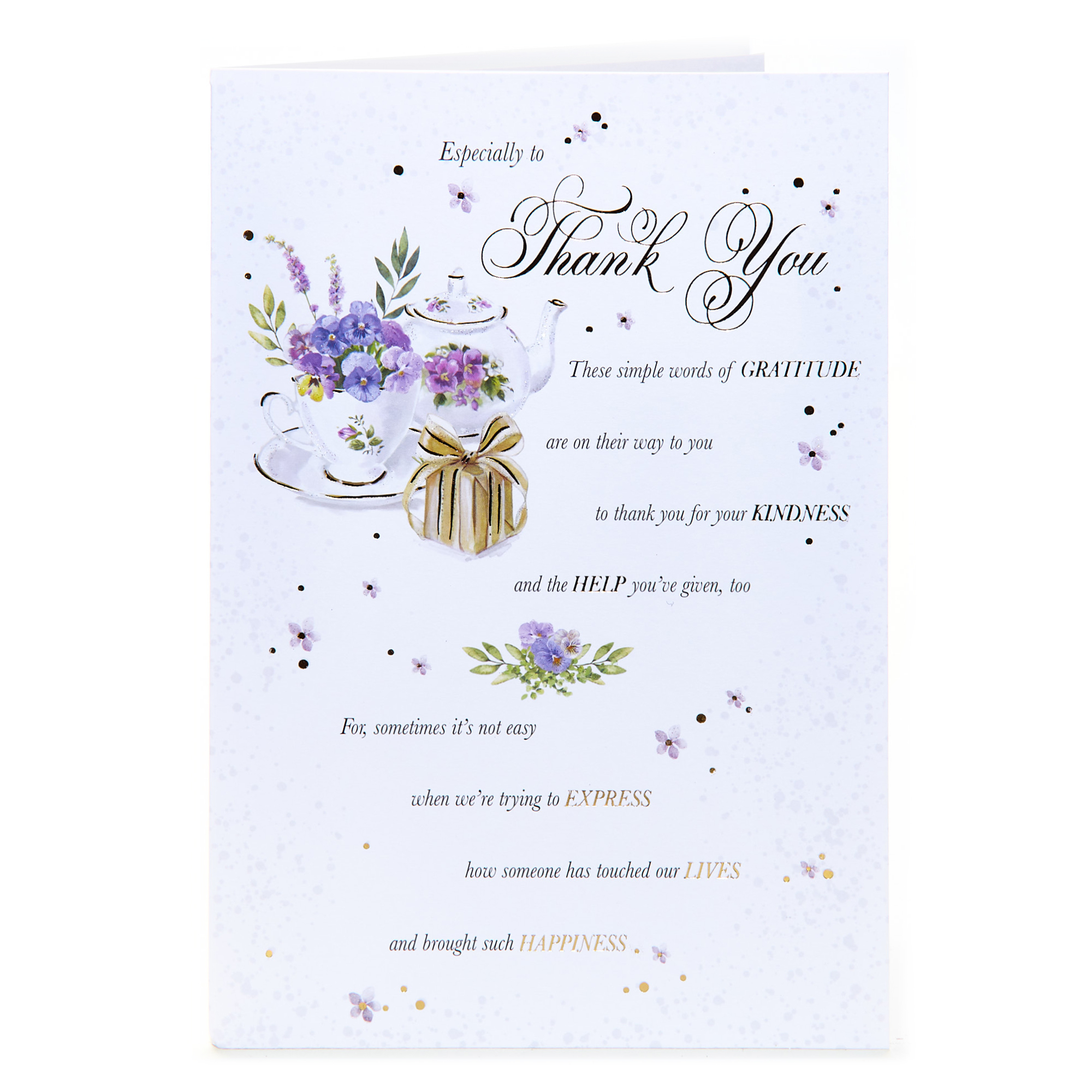 Thank You Card - Words of Gratitude