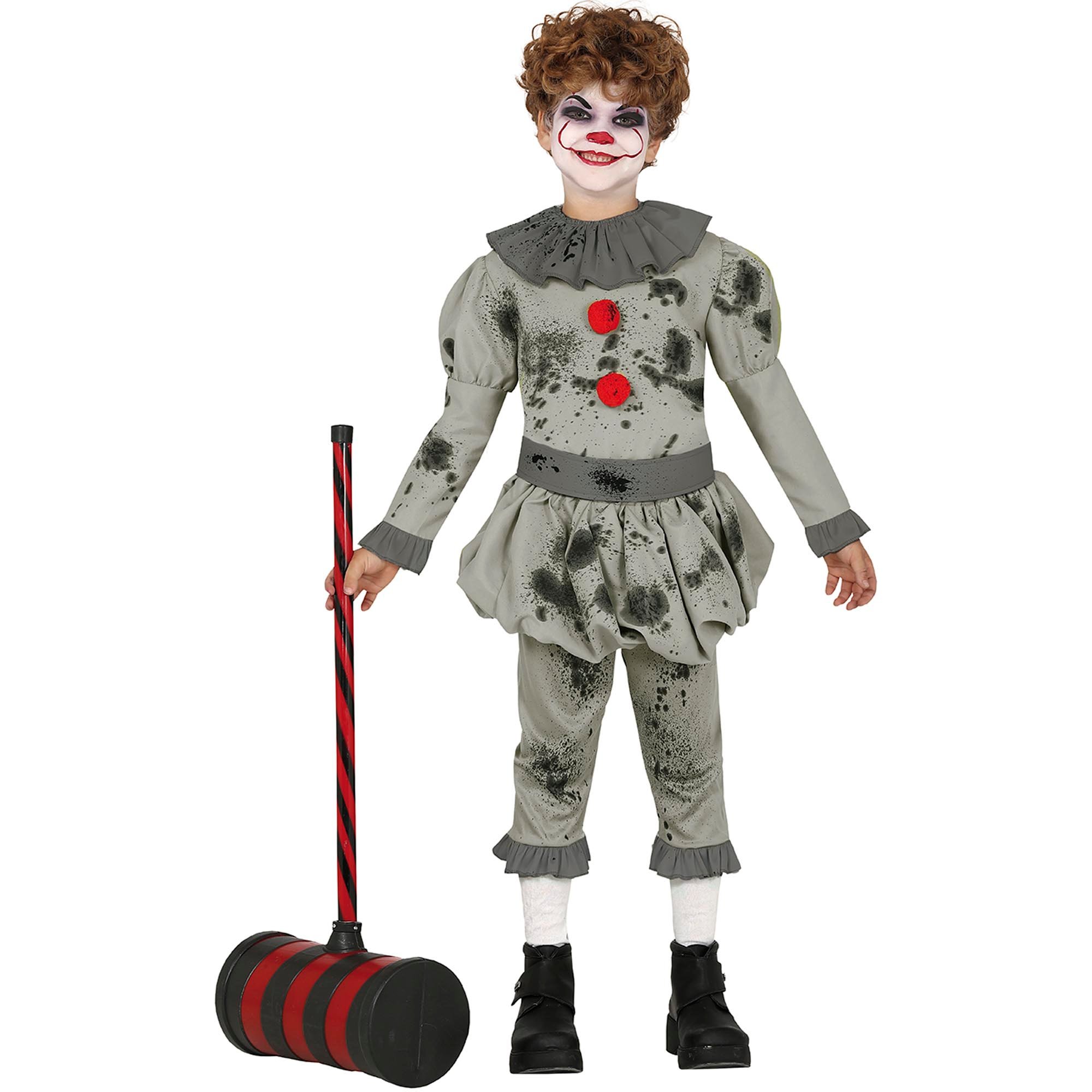 Clown Boy Children's Fancy Dress Costume 