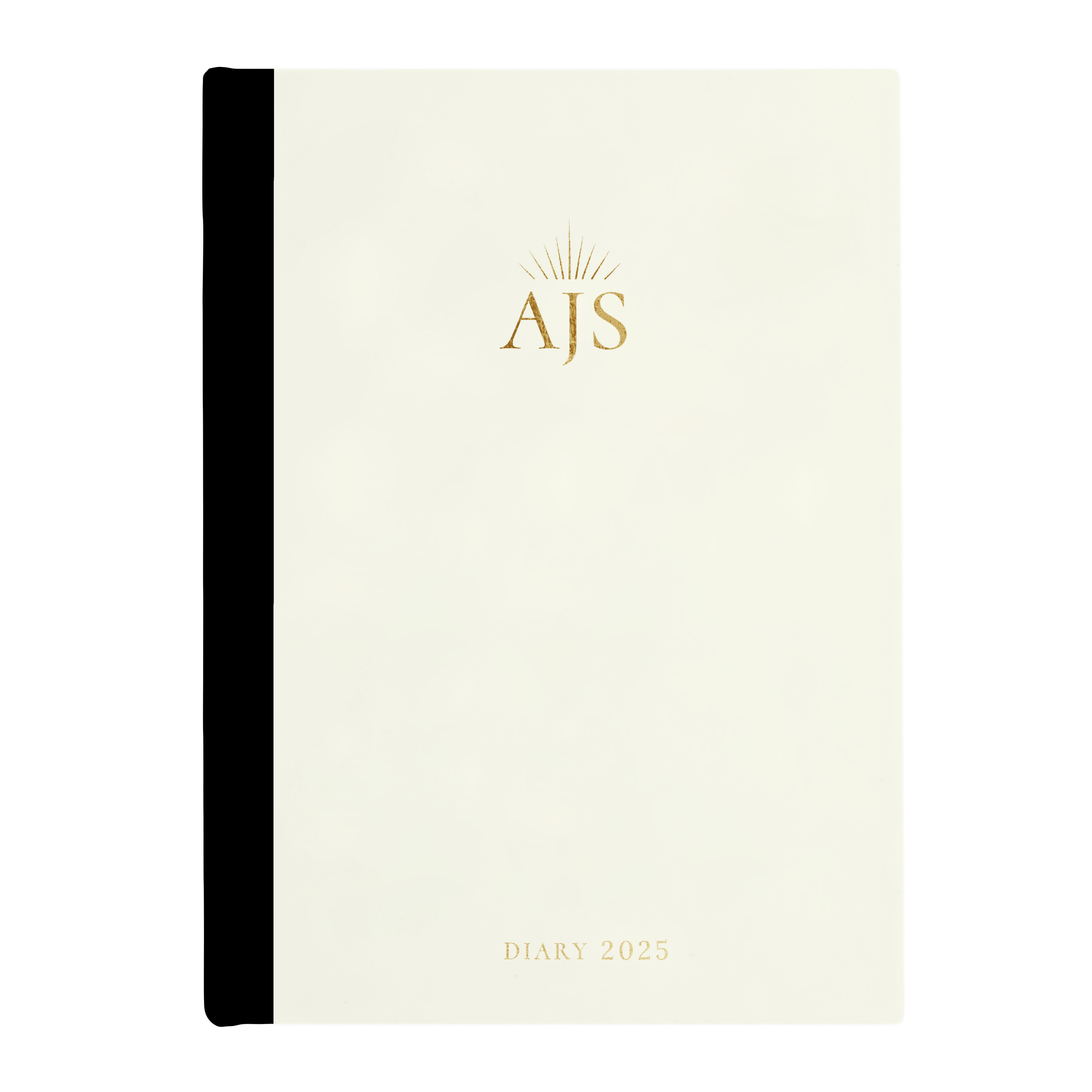 Personalised Diary - Baroque Monogram