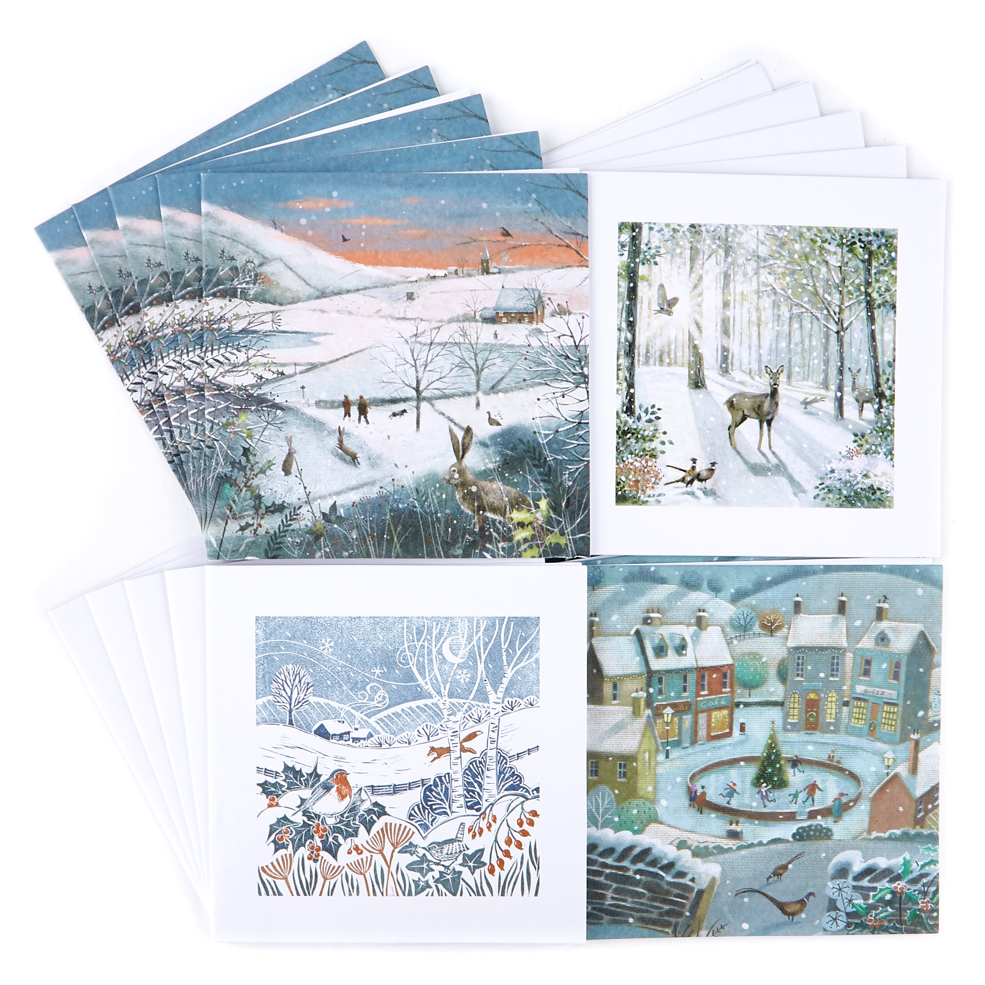 Boxed Charity Christmas Cards - Winter Wonderland Pack of 20