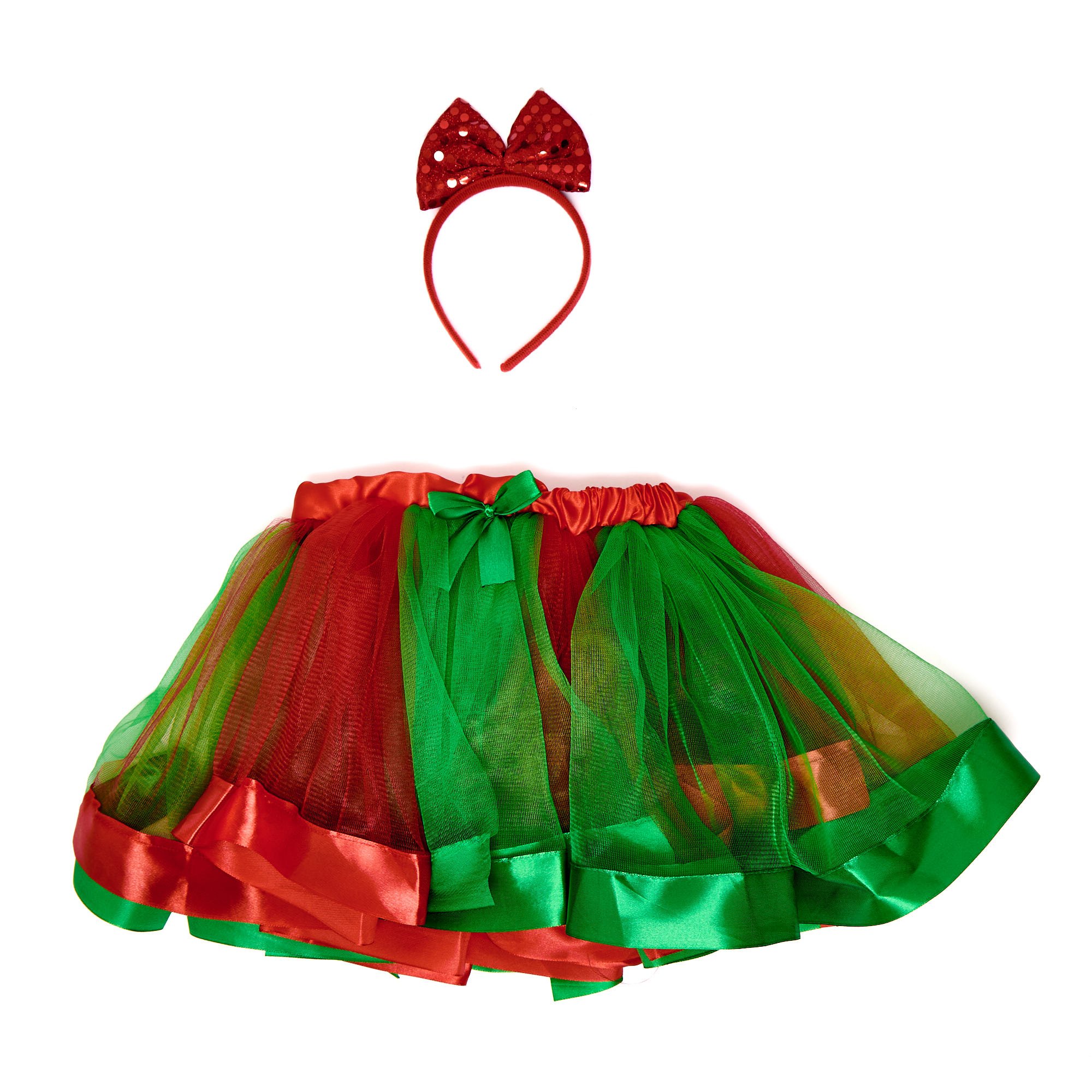 Children's Elf Tutu & Headband,  Children's Elf Tutu & Headband