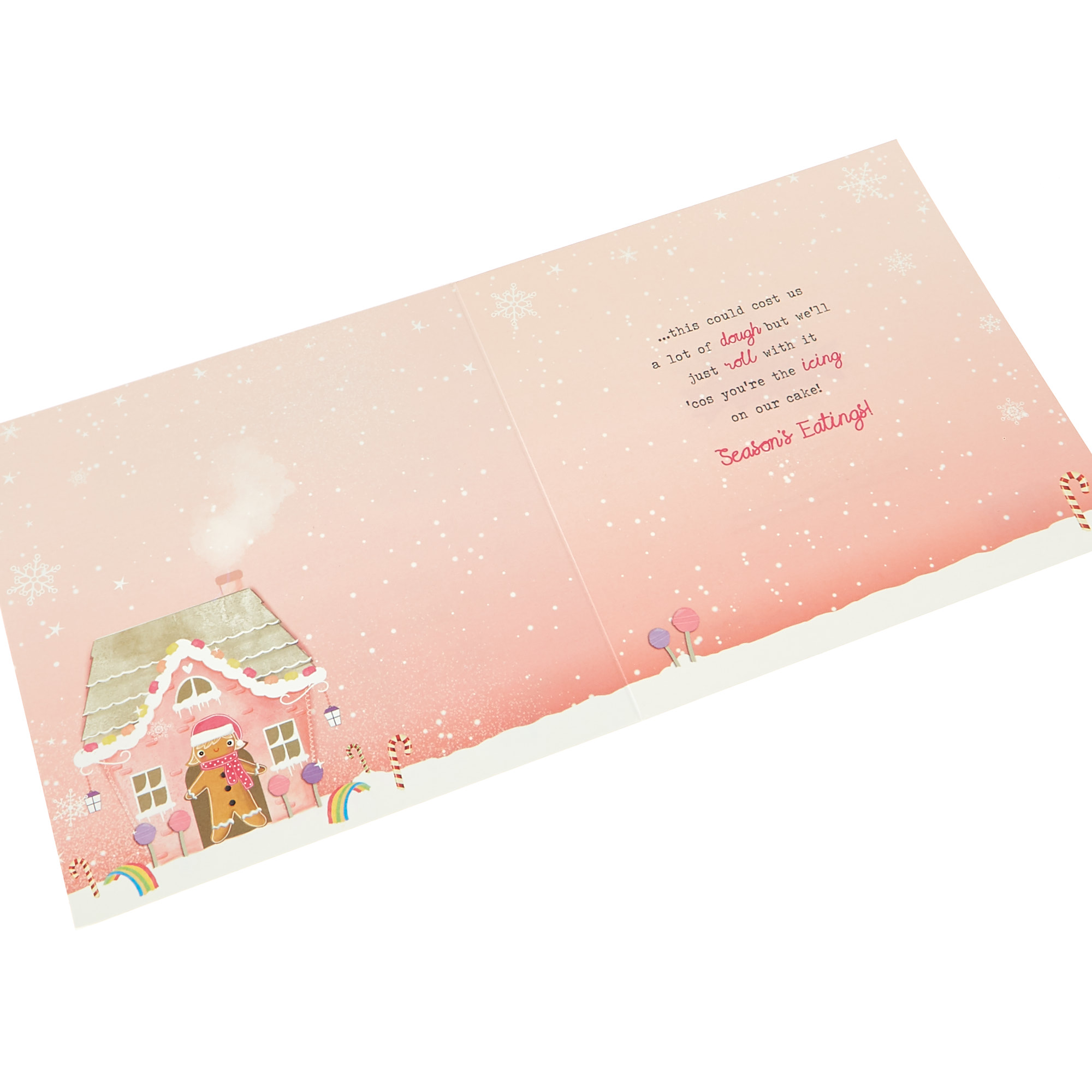 Hologram Christmas Card - Granddaughter