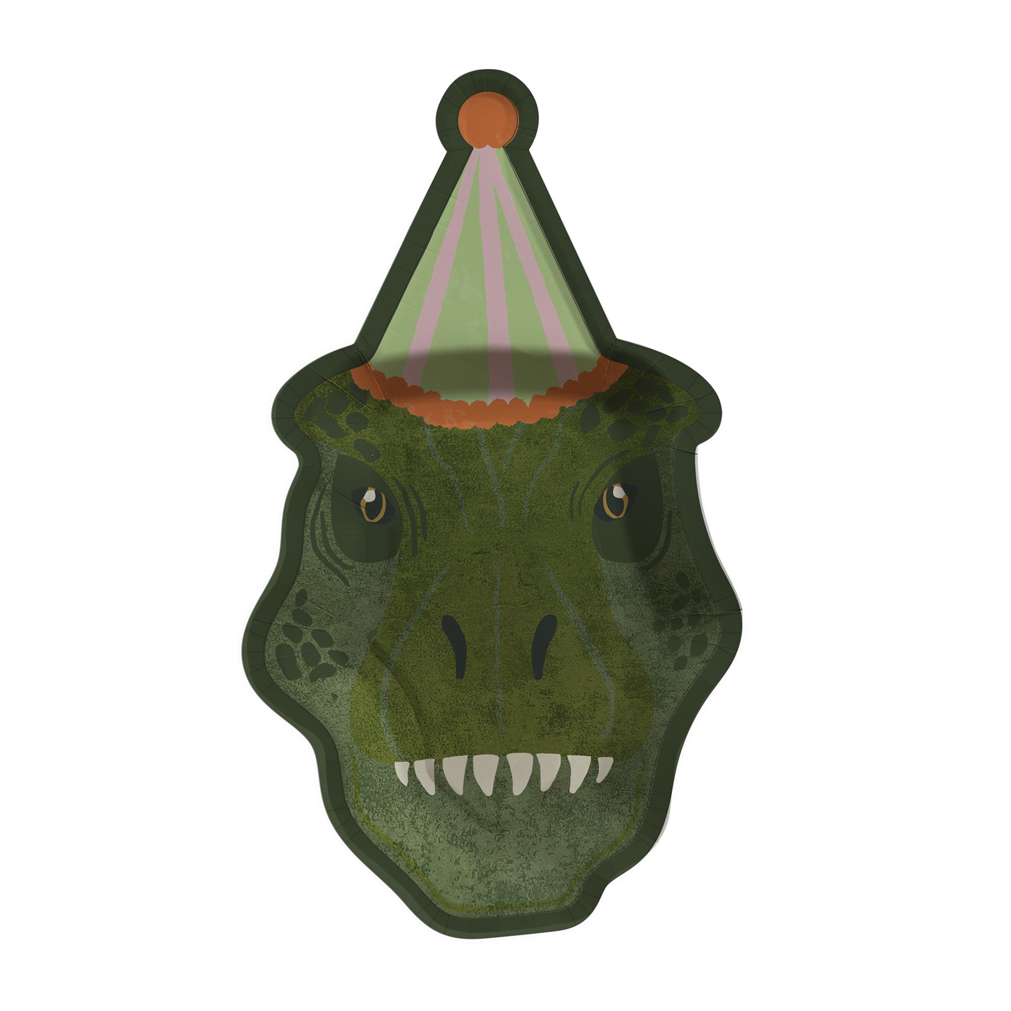 Party T-Rex Paper Plates - Pack of 8