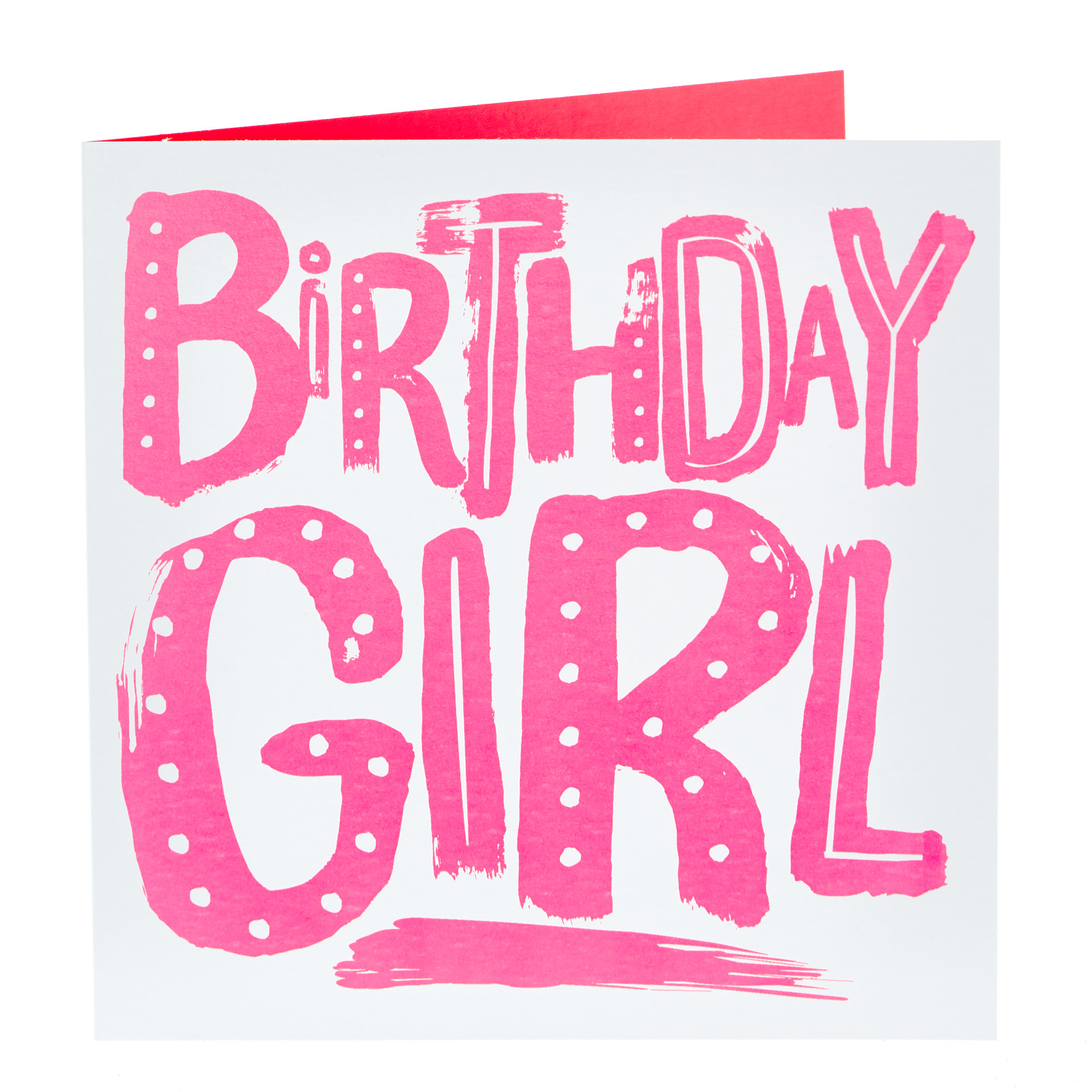 Birthday Card - Birthday Girl Bold