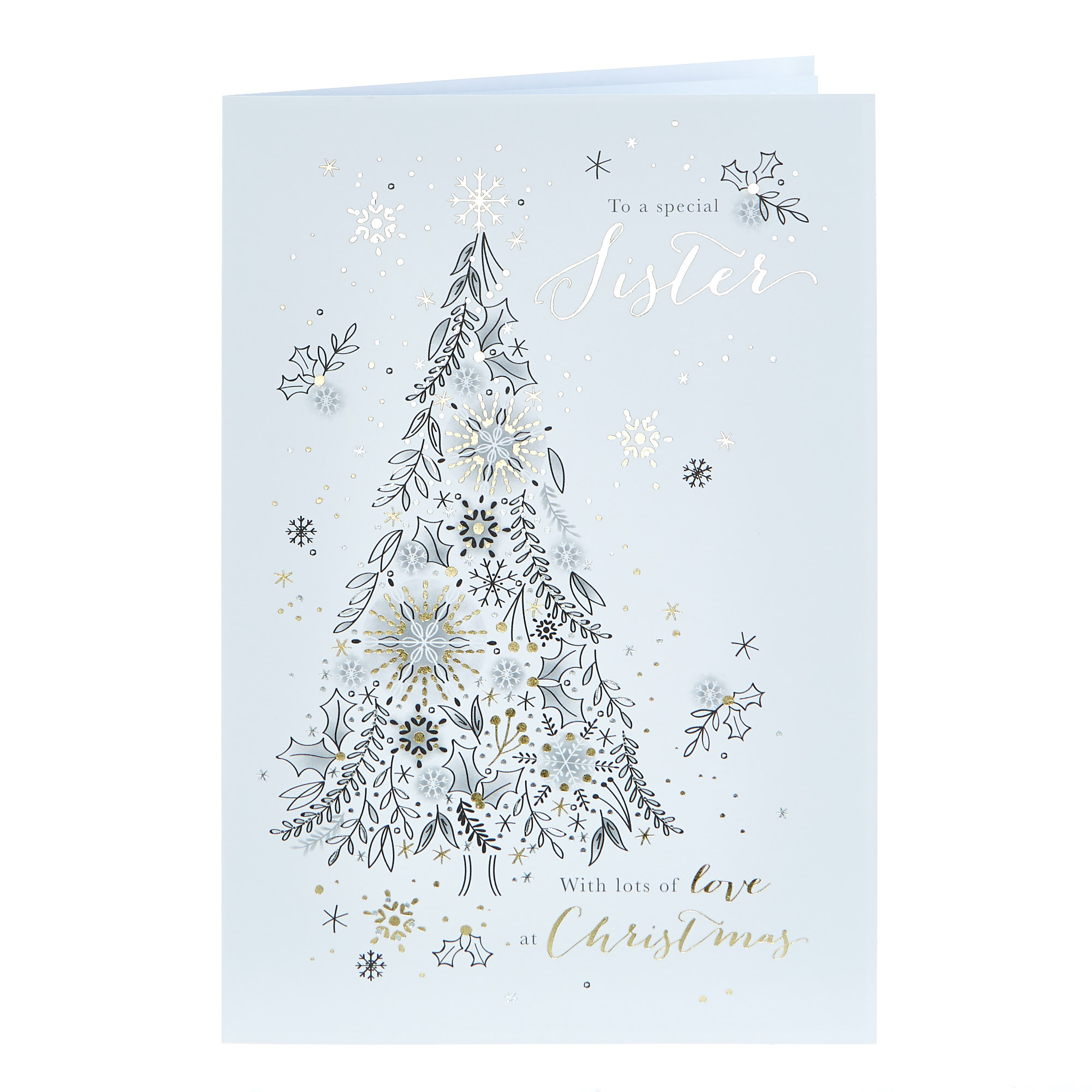 Christmas Card - Special Sister With Lots of Love