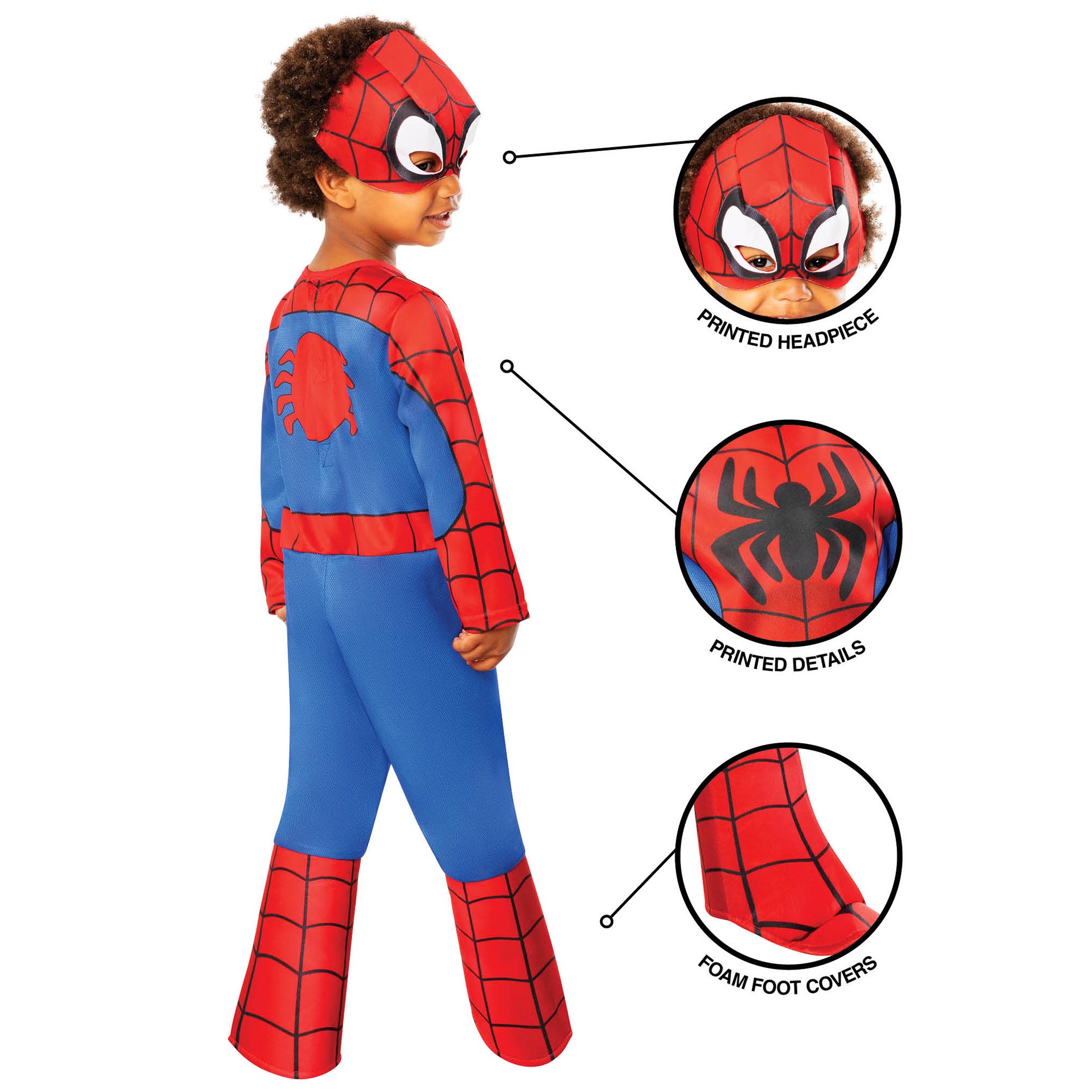 Spidey Classic Children's Fancy Dress Costume 