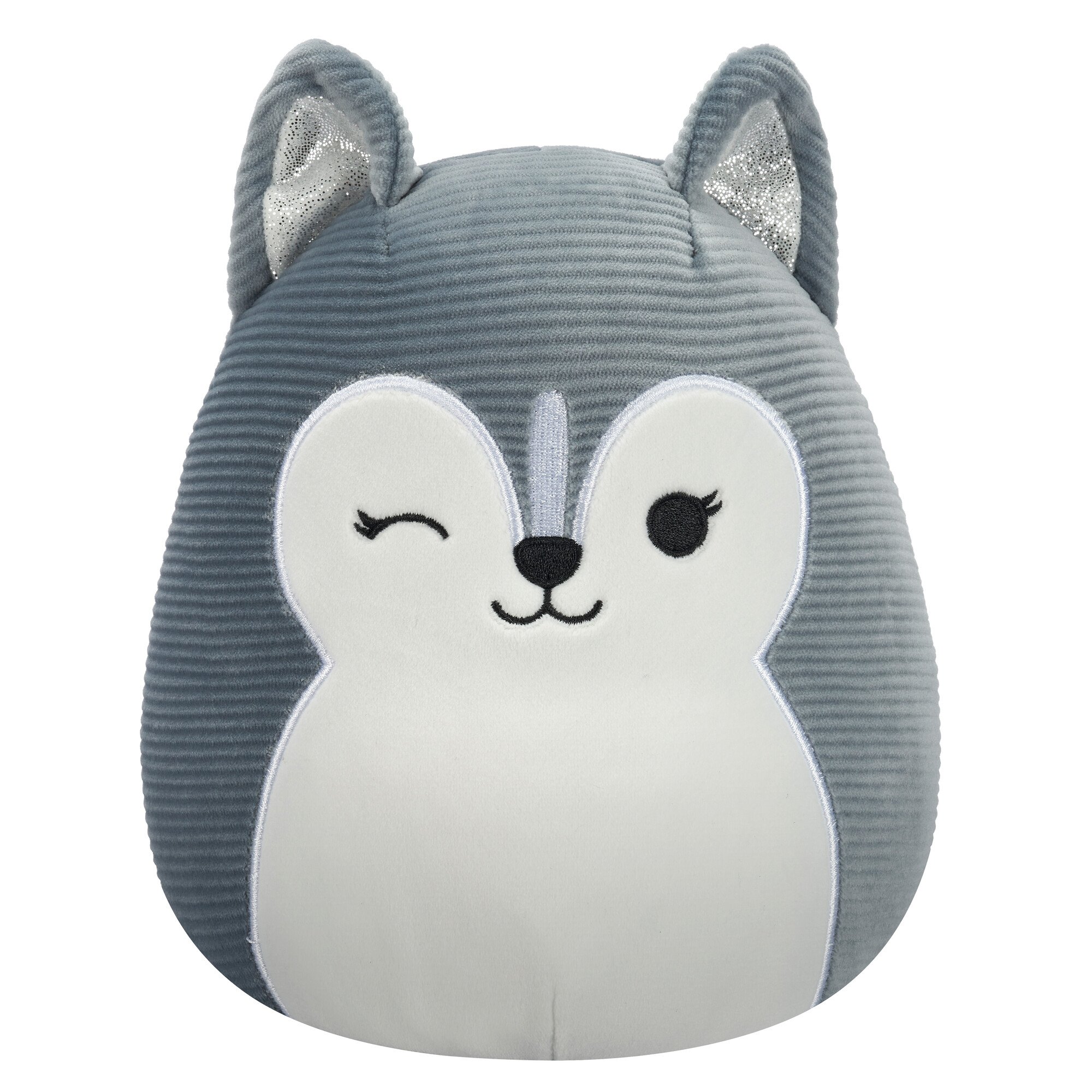 Squishmallows Squisharoys 7.5-Inch Heidi the Corduroy Husky