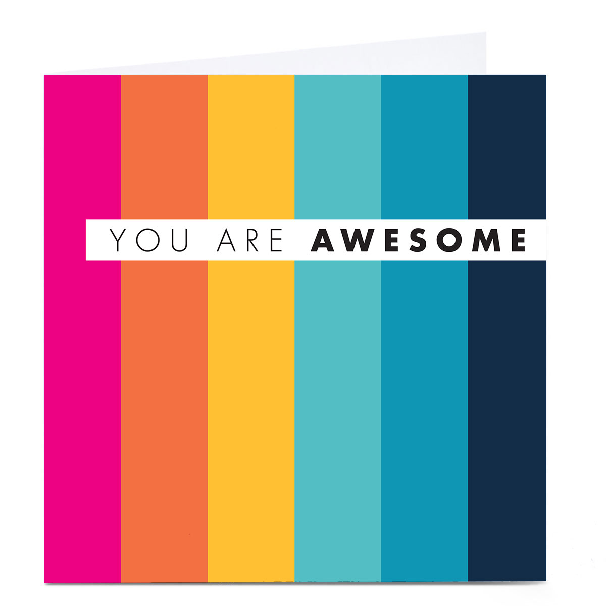 Personalised Hello Munki Card - You Are Awesome 