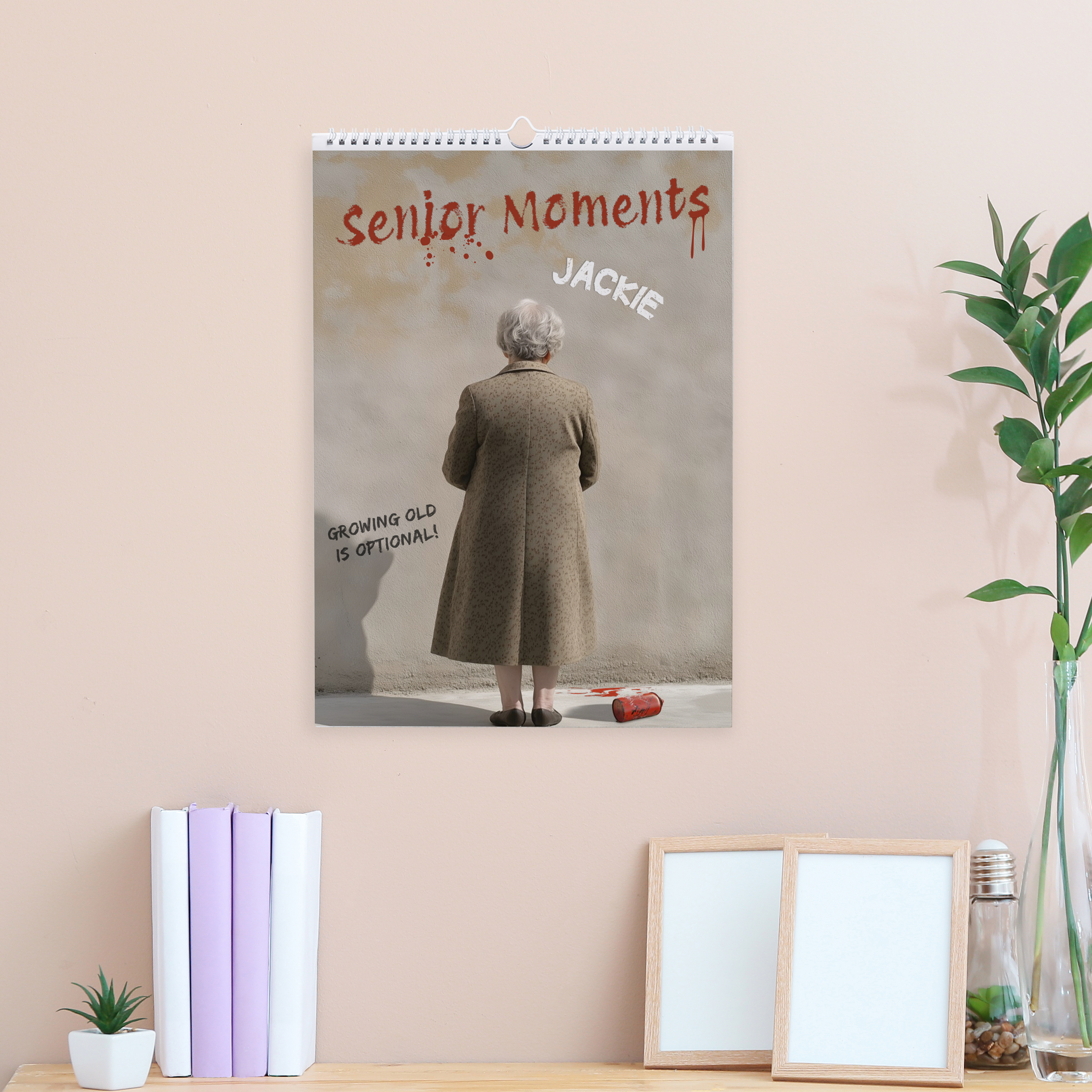 Personalised Senior Moments Calendar - 2024-2025 Edition