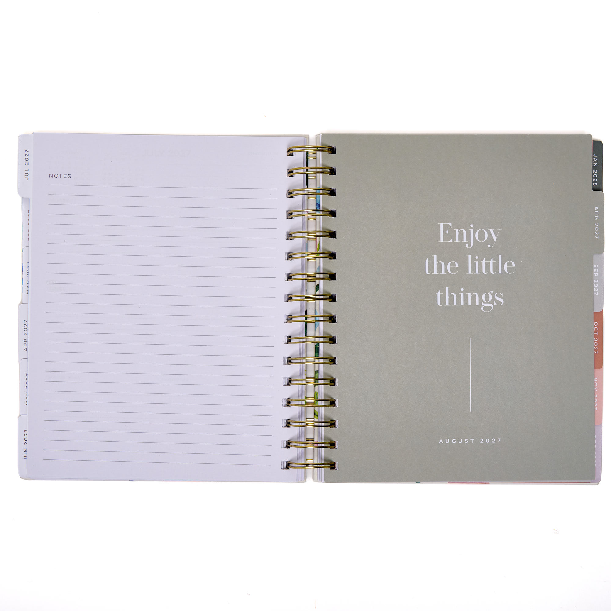 Floral 18-Month Planner 2027-2028