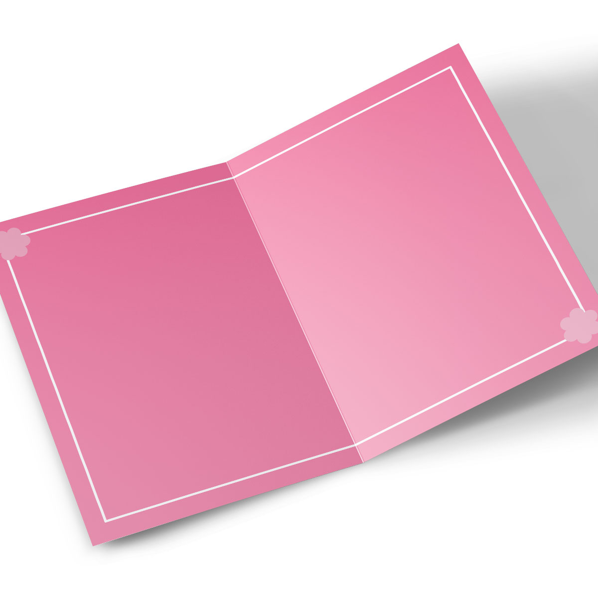 Photo Card - Pink Flower