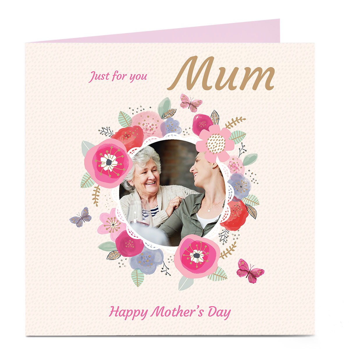 Photo Mother's Day Charity Card - Just For You