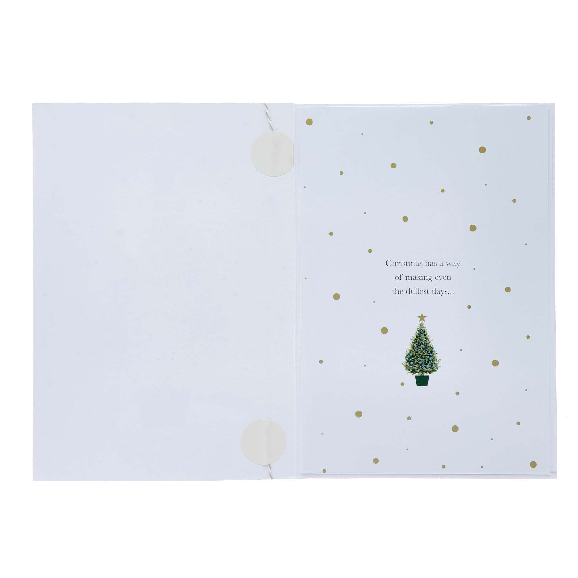 Special Couple Tree Alpine Christmas Card