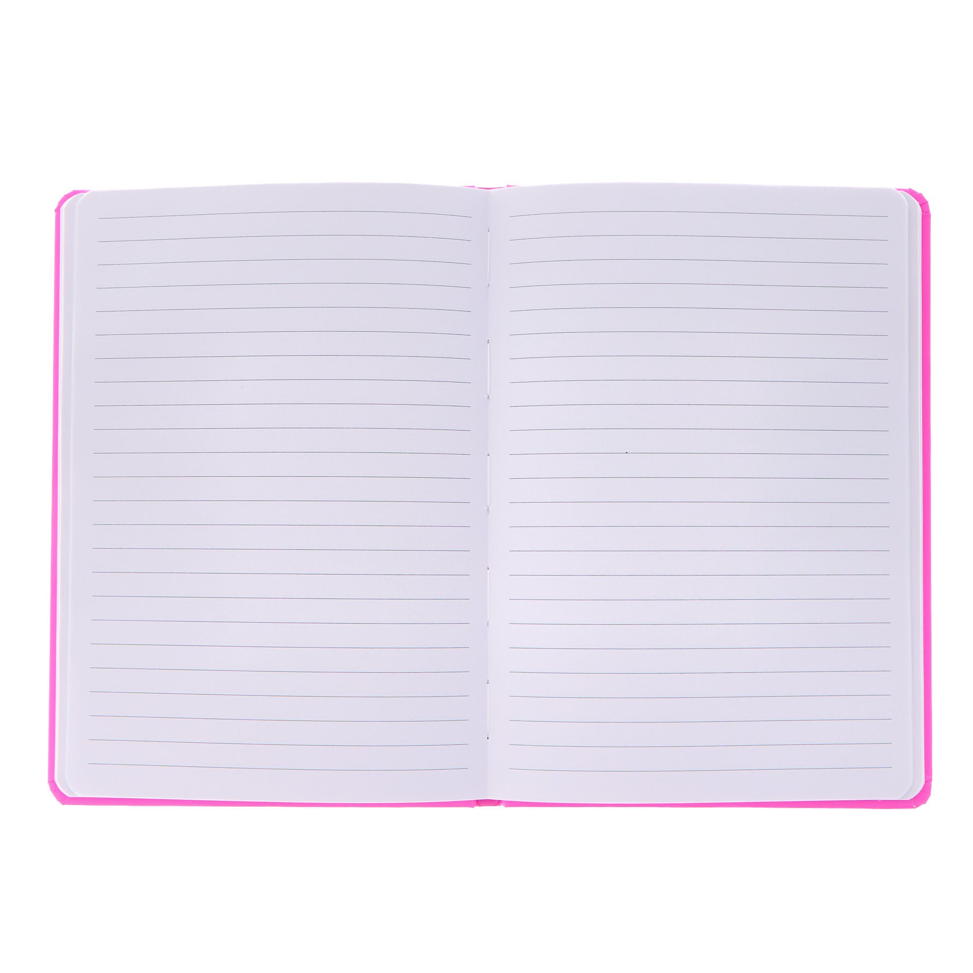 Pink A5 Lined Notebook