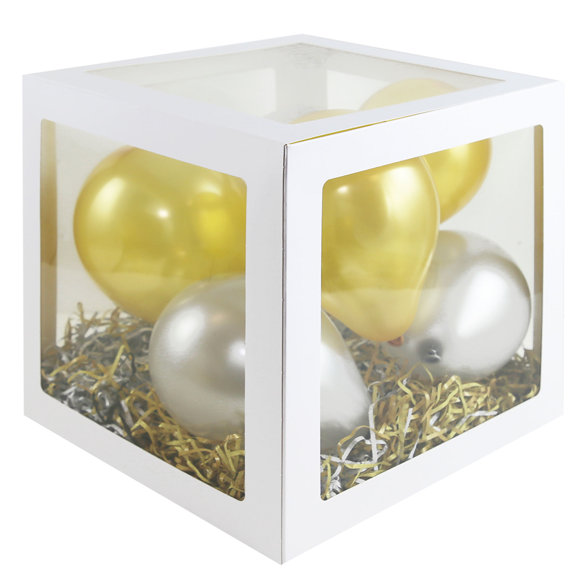 White Balloon Boxes - Pack of 4 