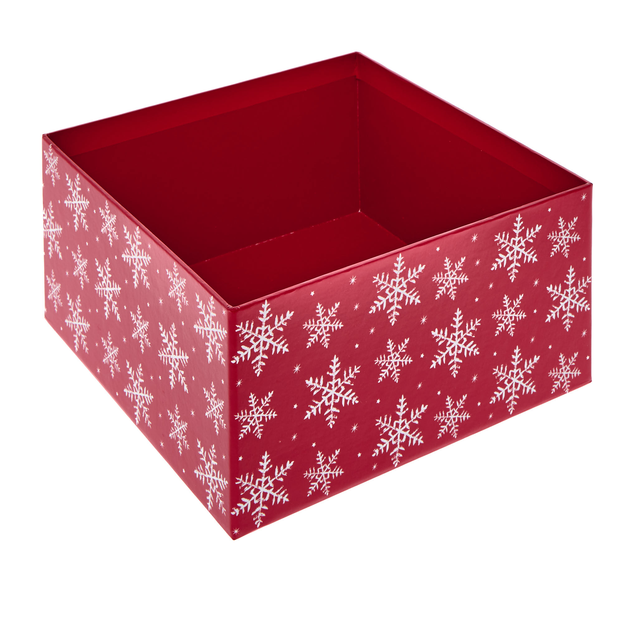 Traditional Santa Christmas Gift Boxes - Set of 4