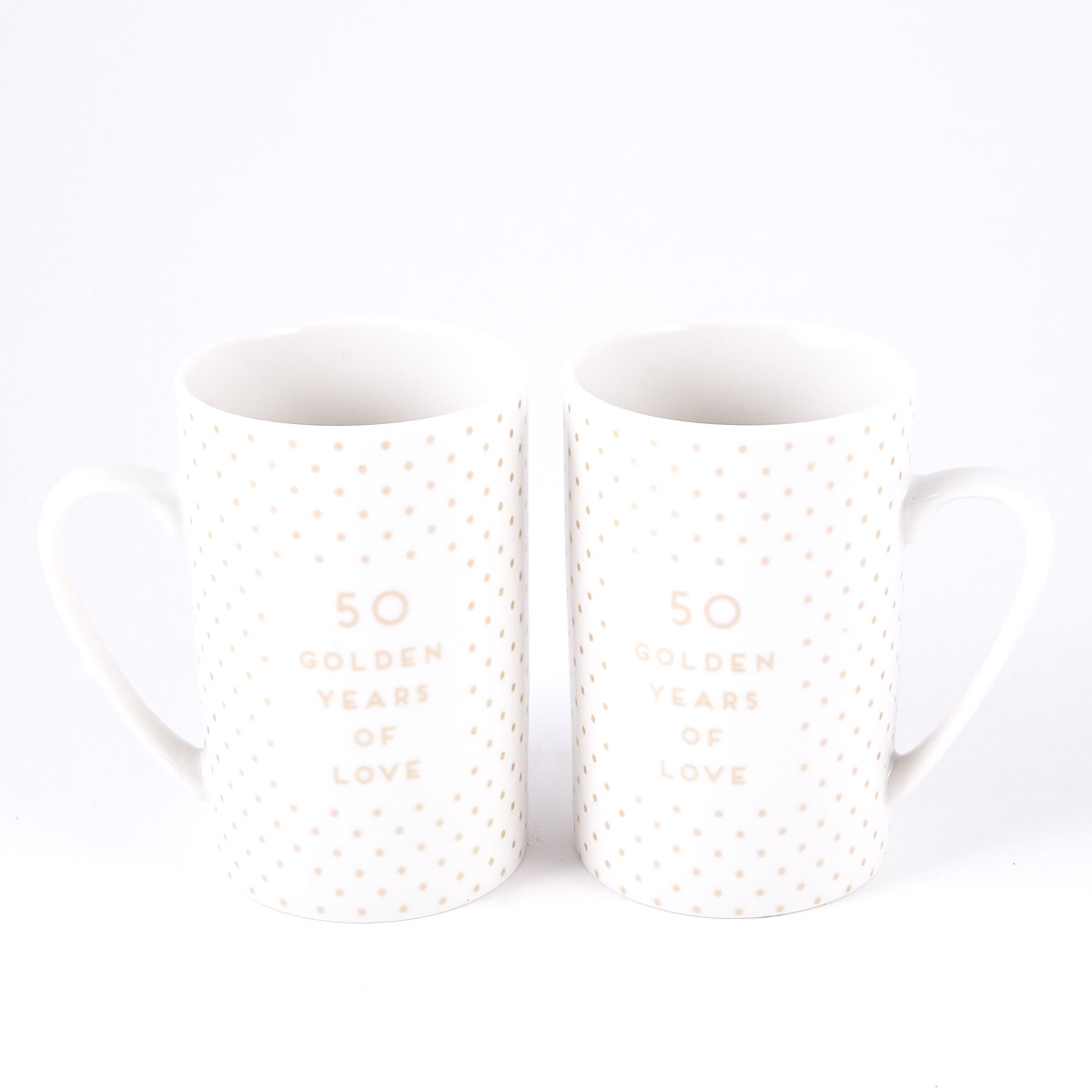 Golden Wedding 50th Anniversary Mugs