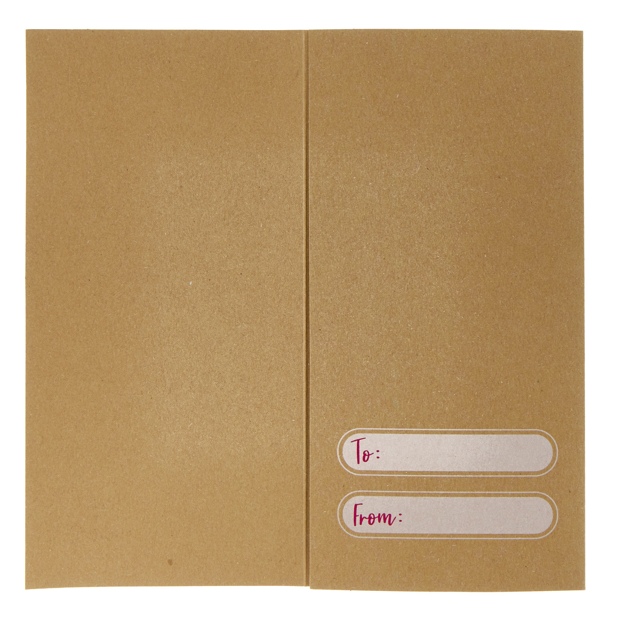 Kraft Christmas Money Wallets - Pack of 4