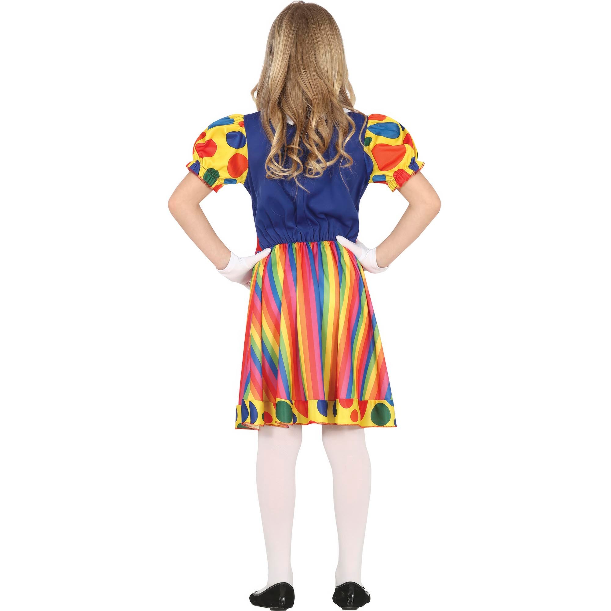 Clown Girl Children's Fancy Dress Costume 