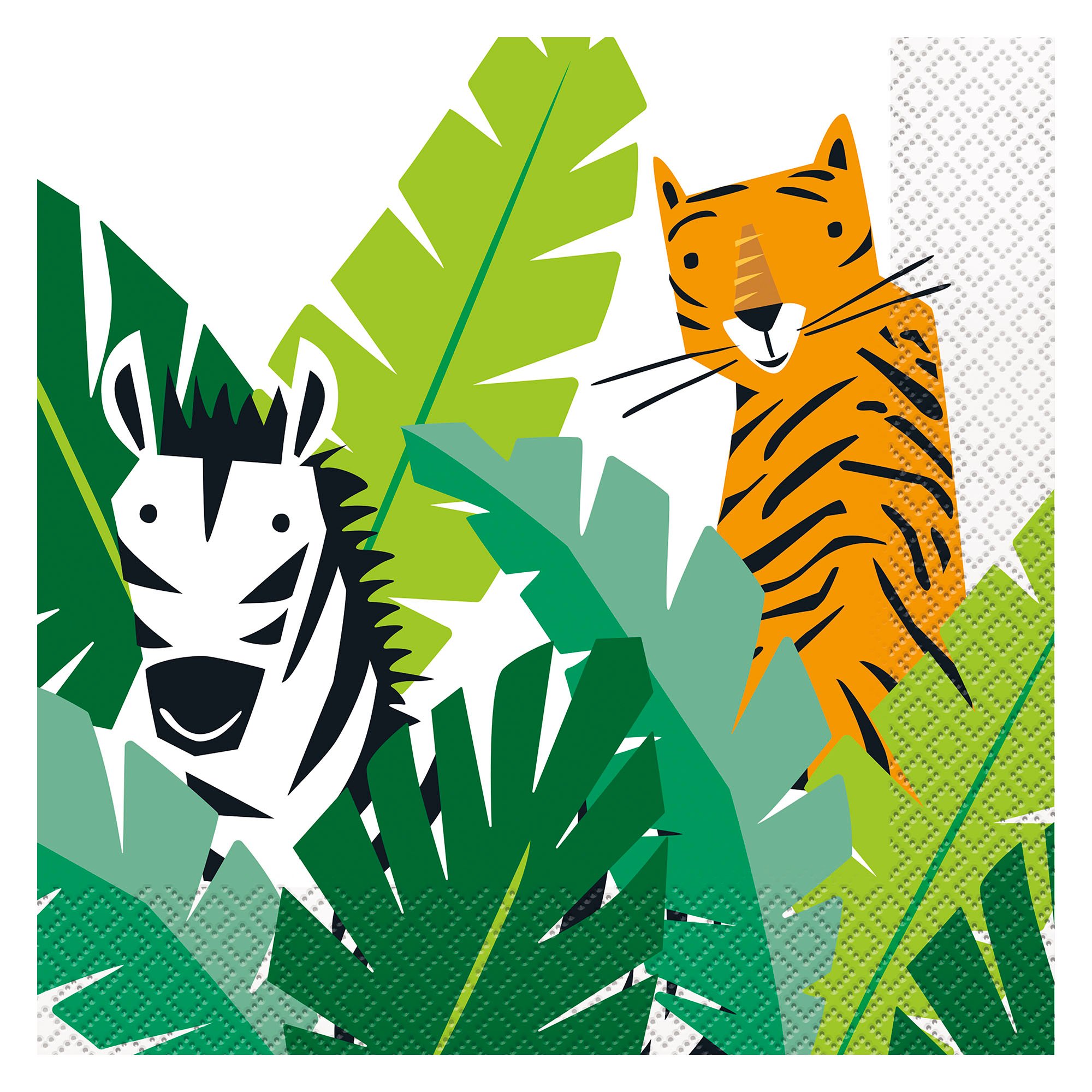 Animal Safari Party Tableware & Decorations - 16 Guests
