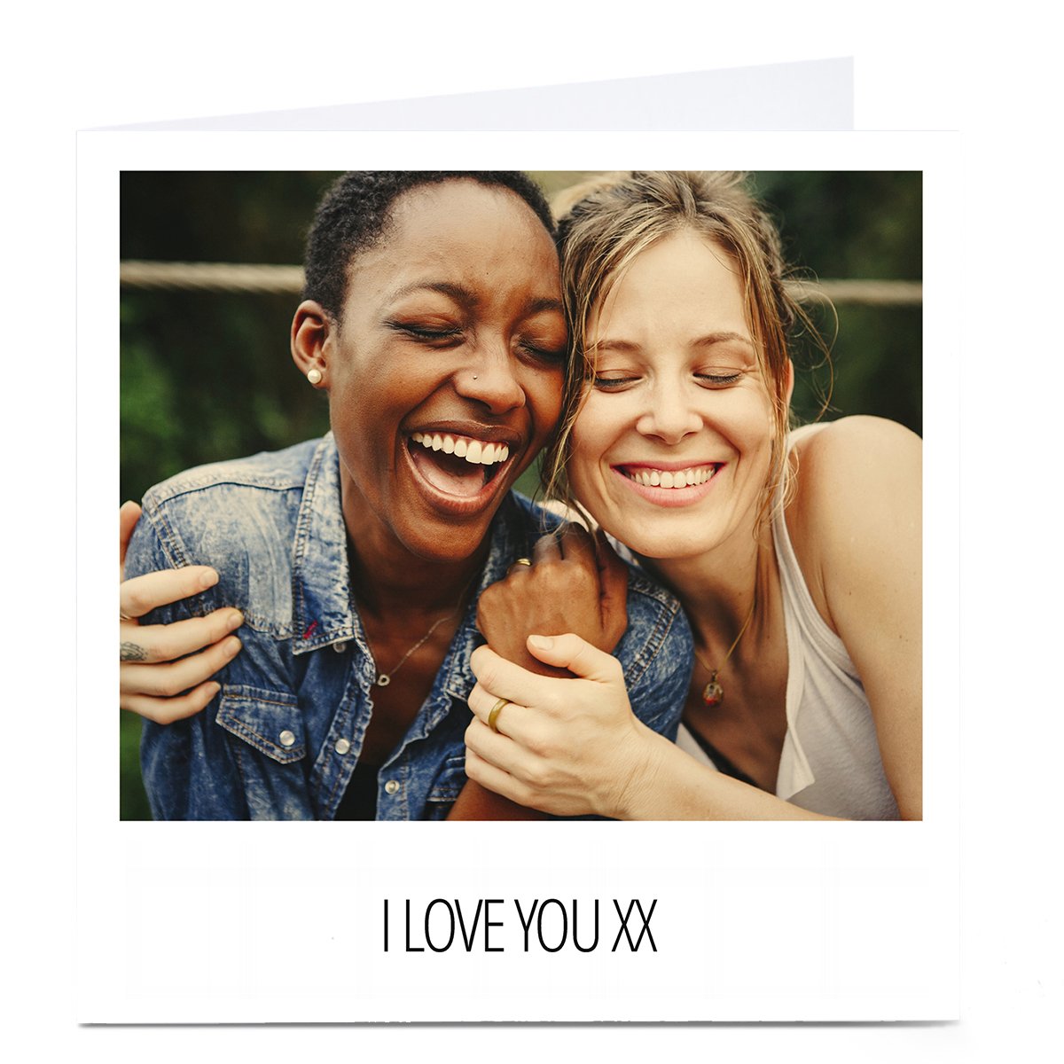 Photo Card - 1 Photo Any Message Square