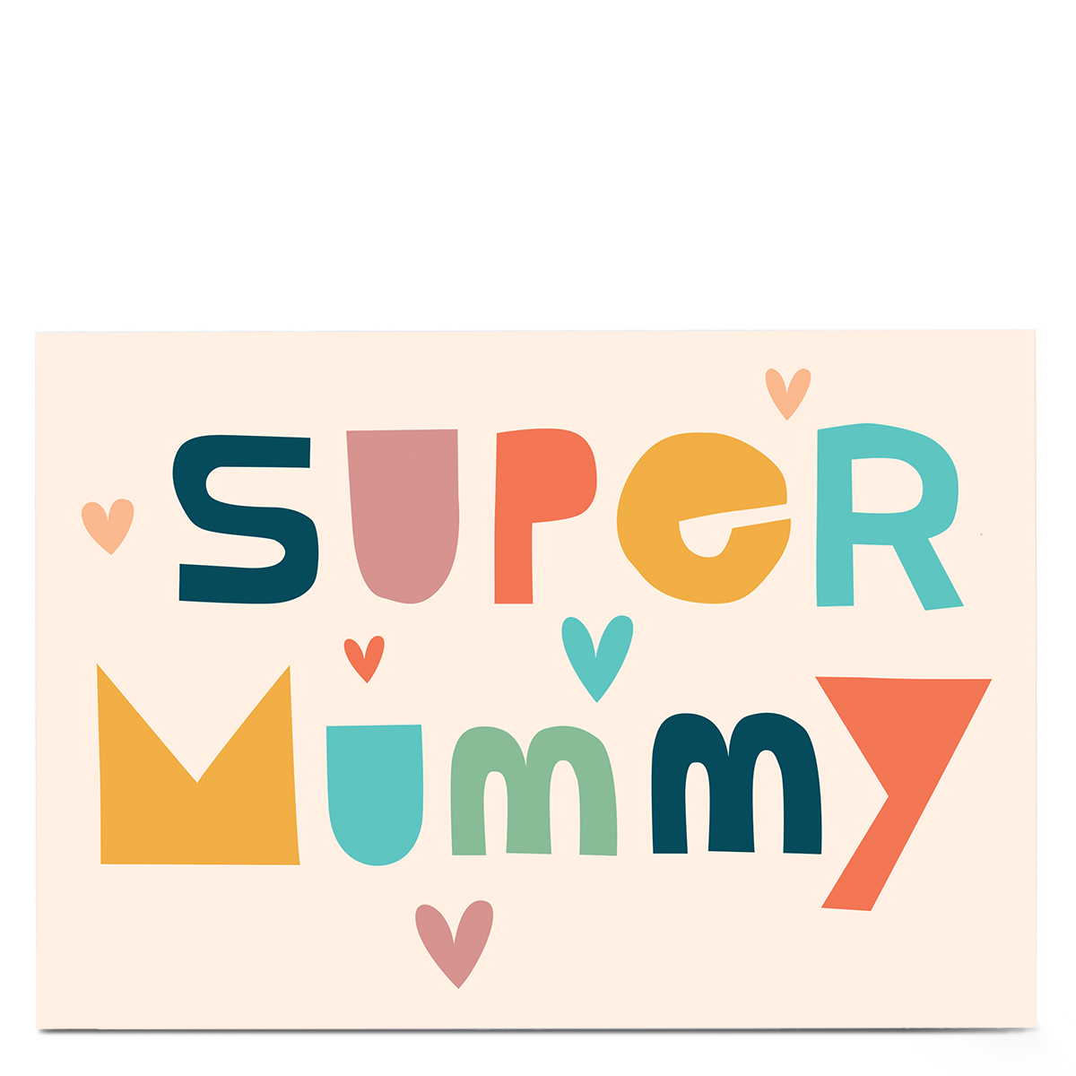 Personalised Hello Munki Card - Super Mummy