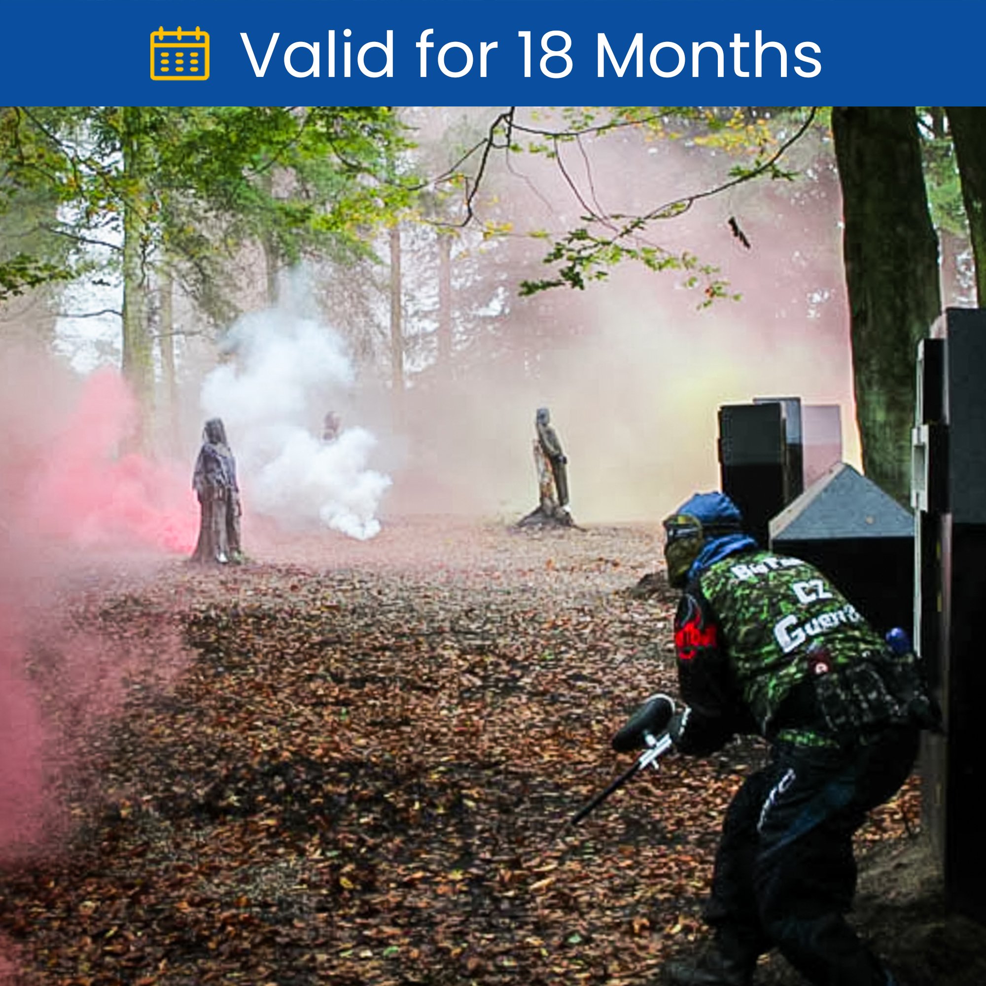 Zombie Paintball for Two Gift Experience Day