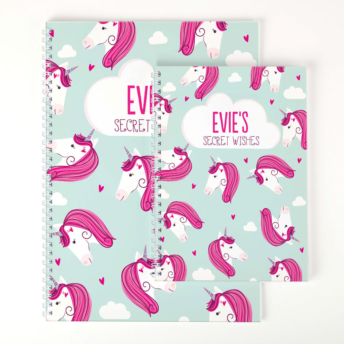 Personalised Notebook - Unicorn Wishes