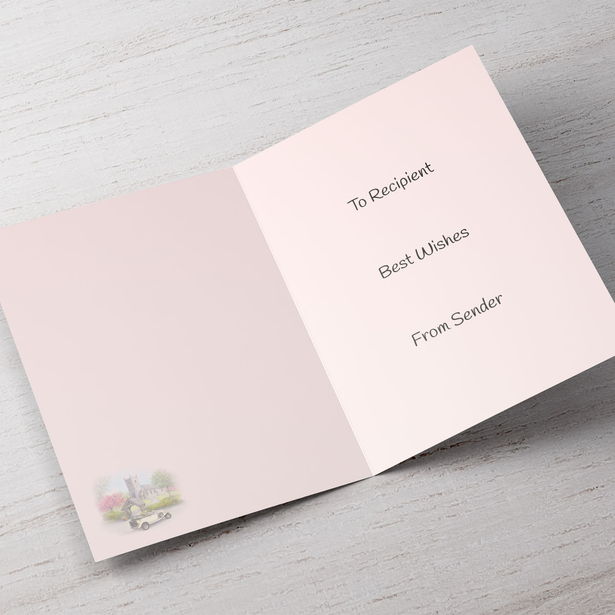 personalised wedding cards