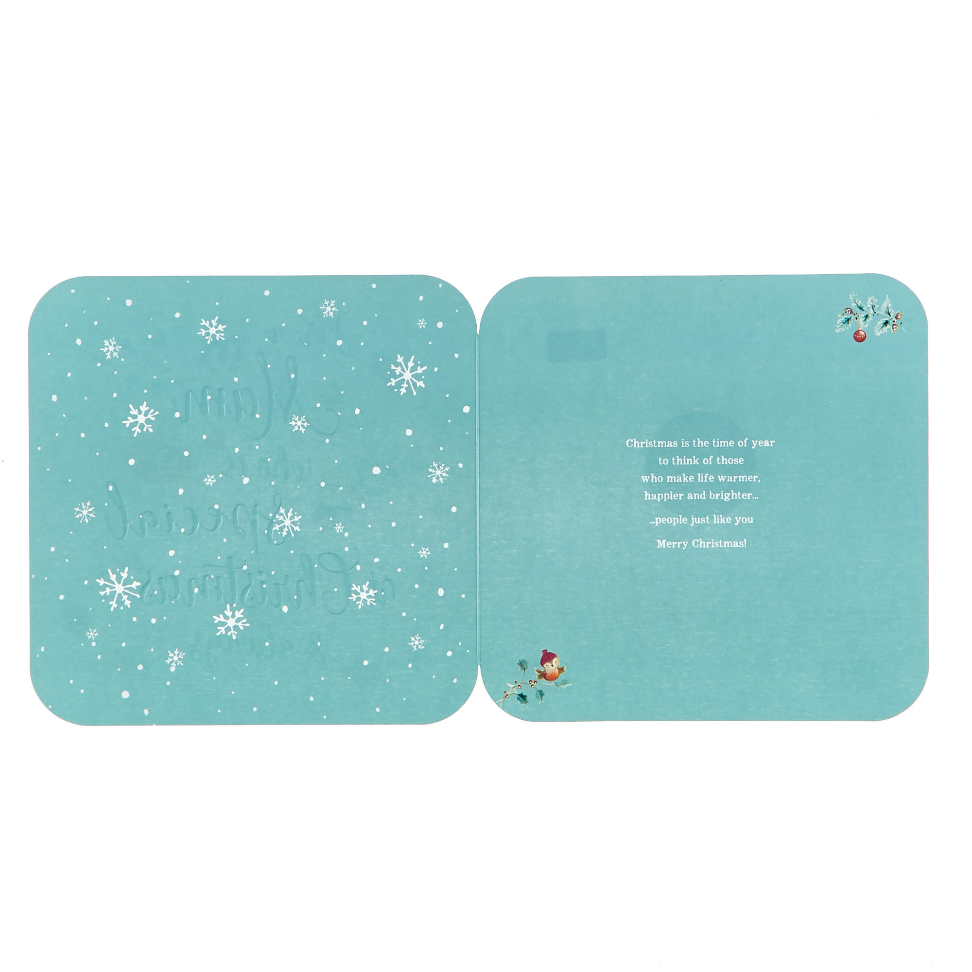 Platinum Collection Christmas Card - Special Mam