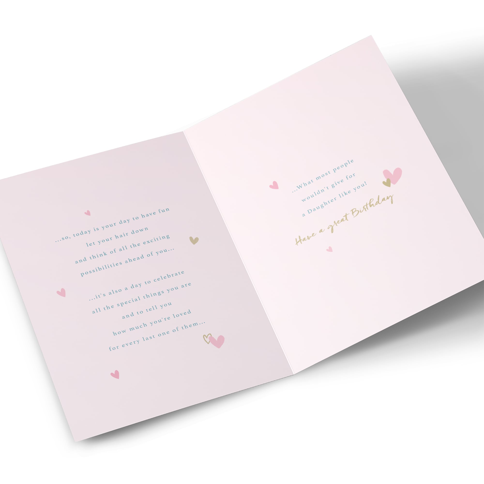 Birthday Card - You Put The Sparkle In Our Family, Daughter
