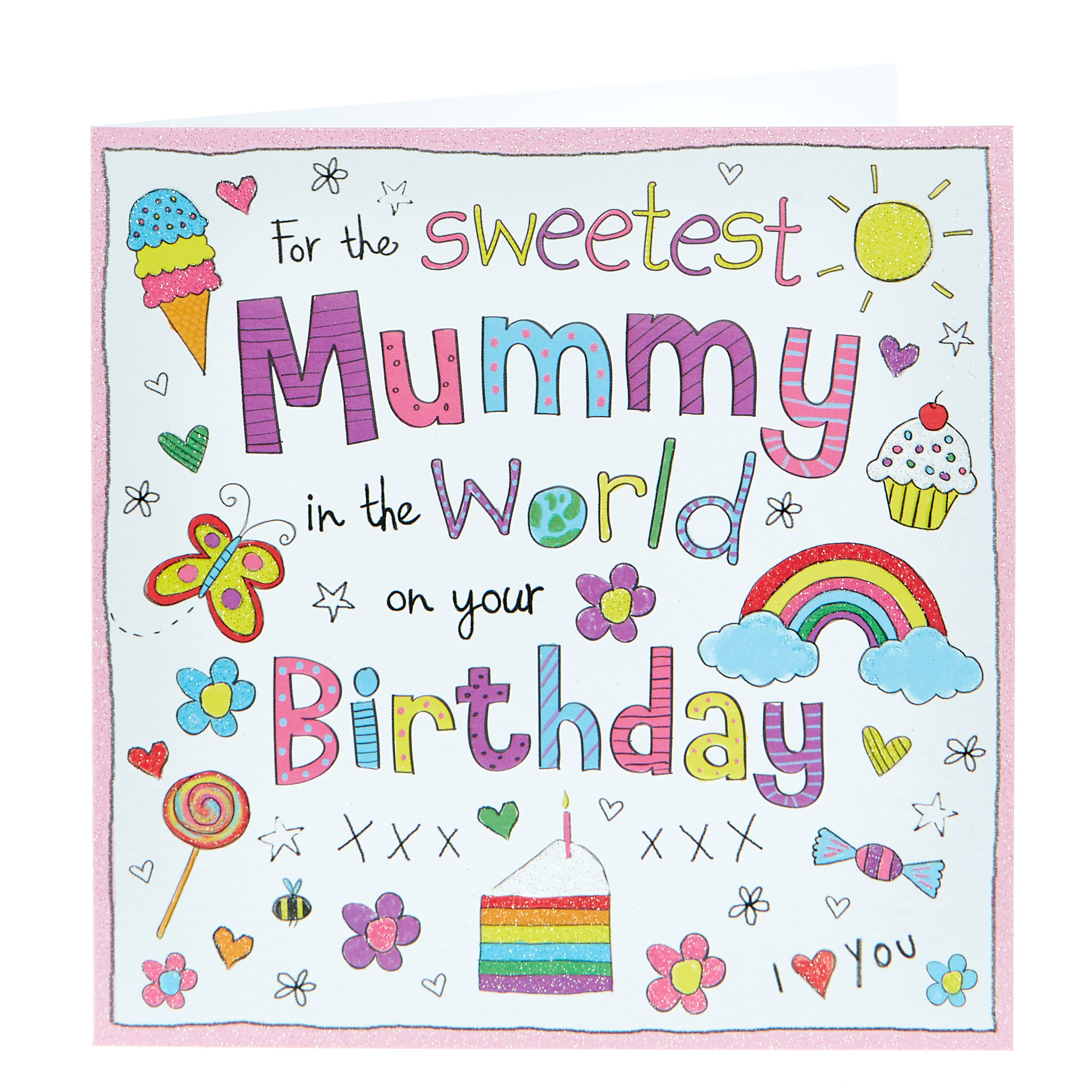 Birthday Card - Sweetest Mummy
