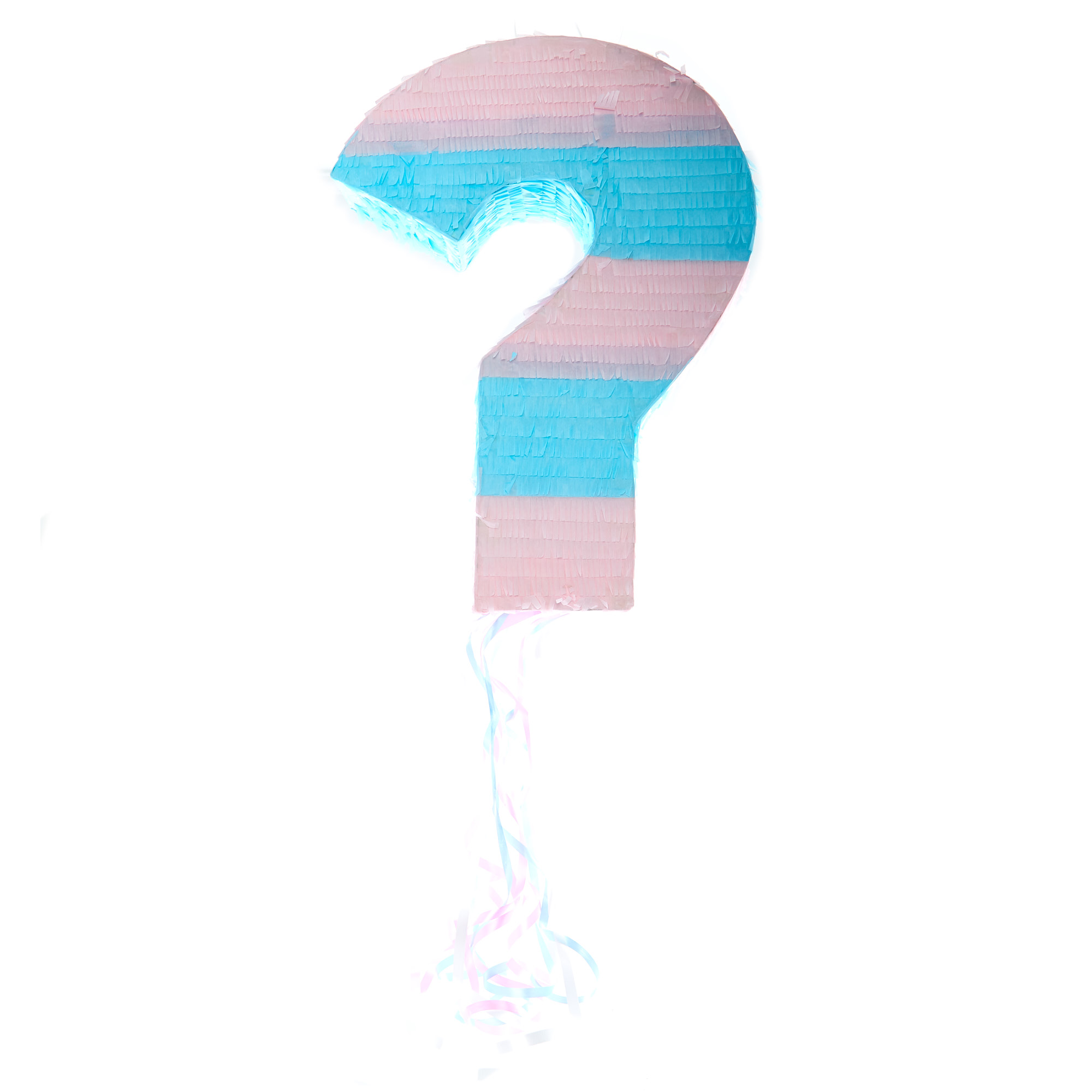 Gender Reveal Question Mark Pull PiÃ±ata 