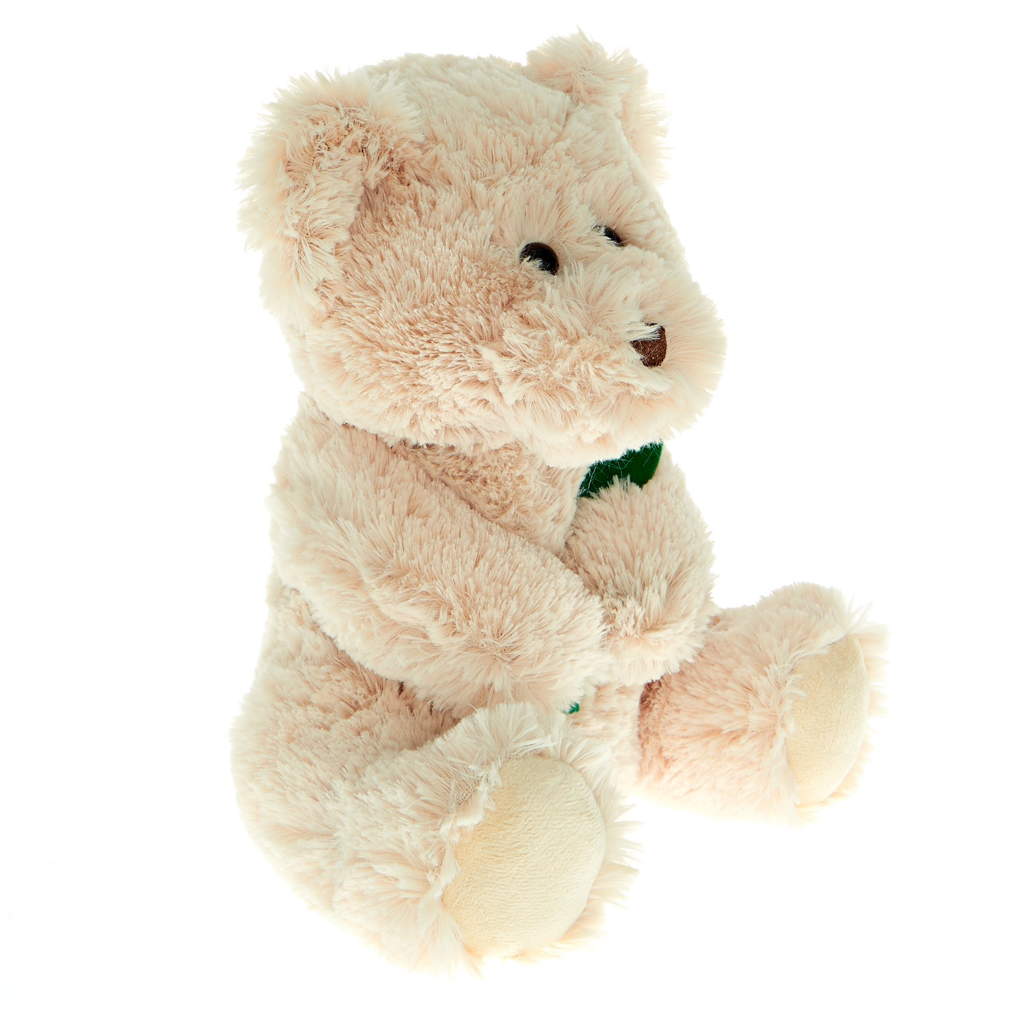 Medium Bear With Rose Soft Toy