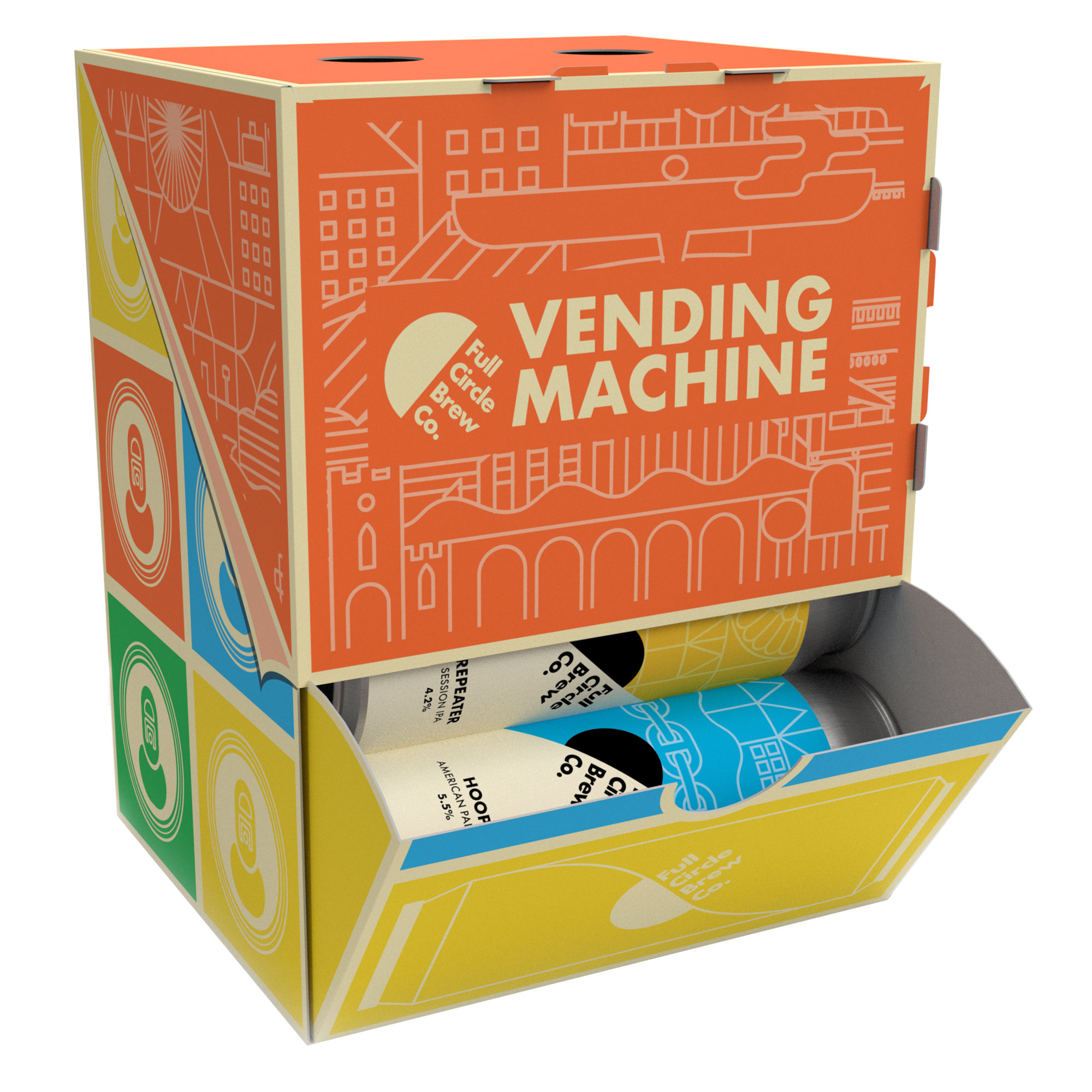 Full Circle Brew Co. Vending Machine 6 Beer Gift Box
