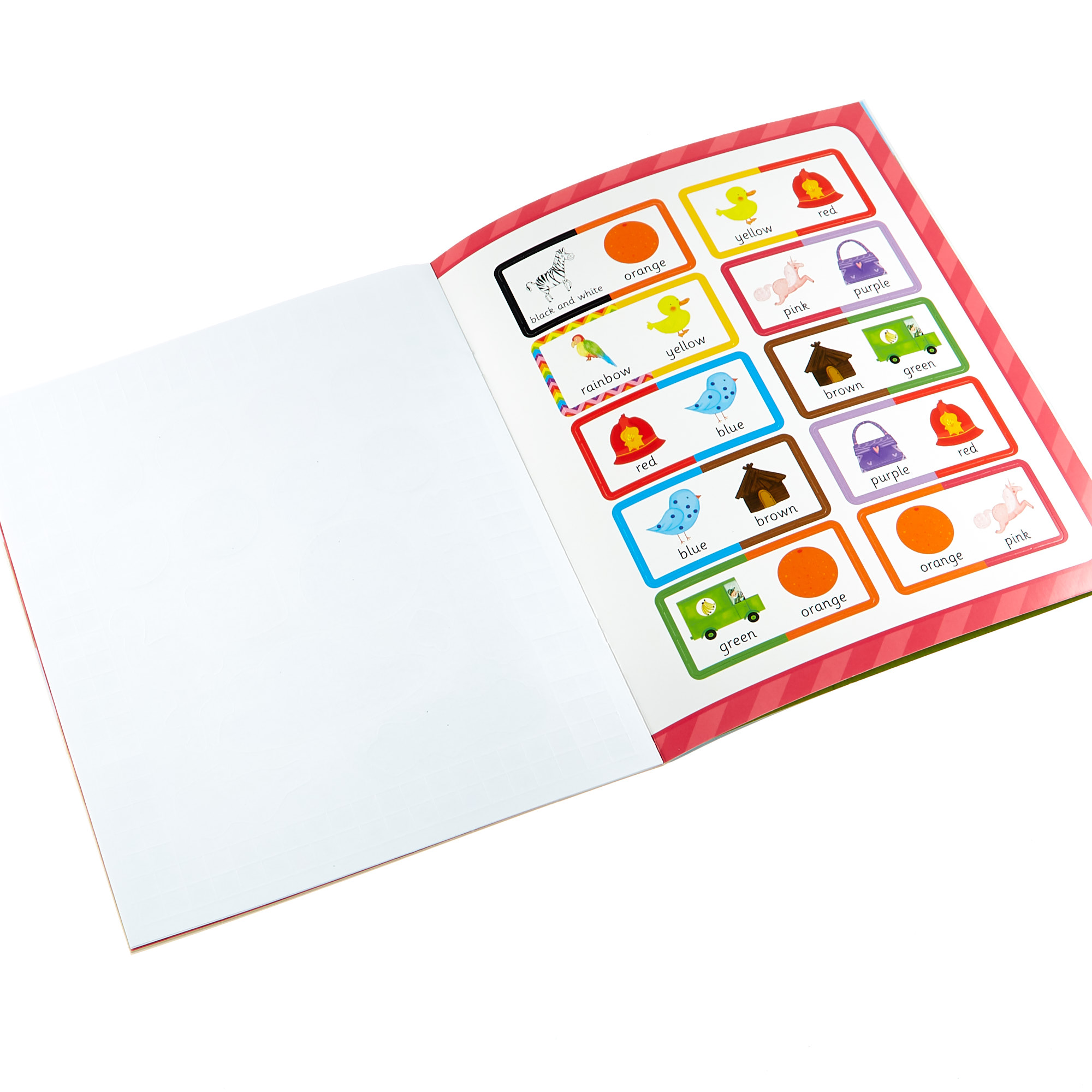 Preschool Shapes & Colours Sticker Books - Set Of 2