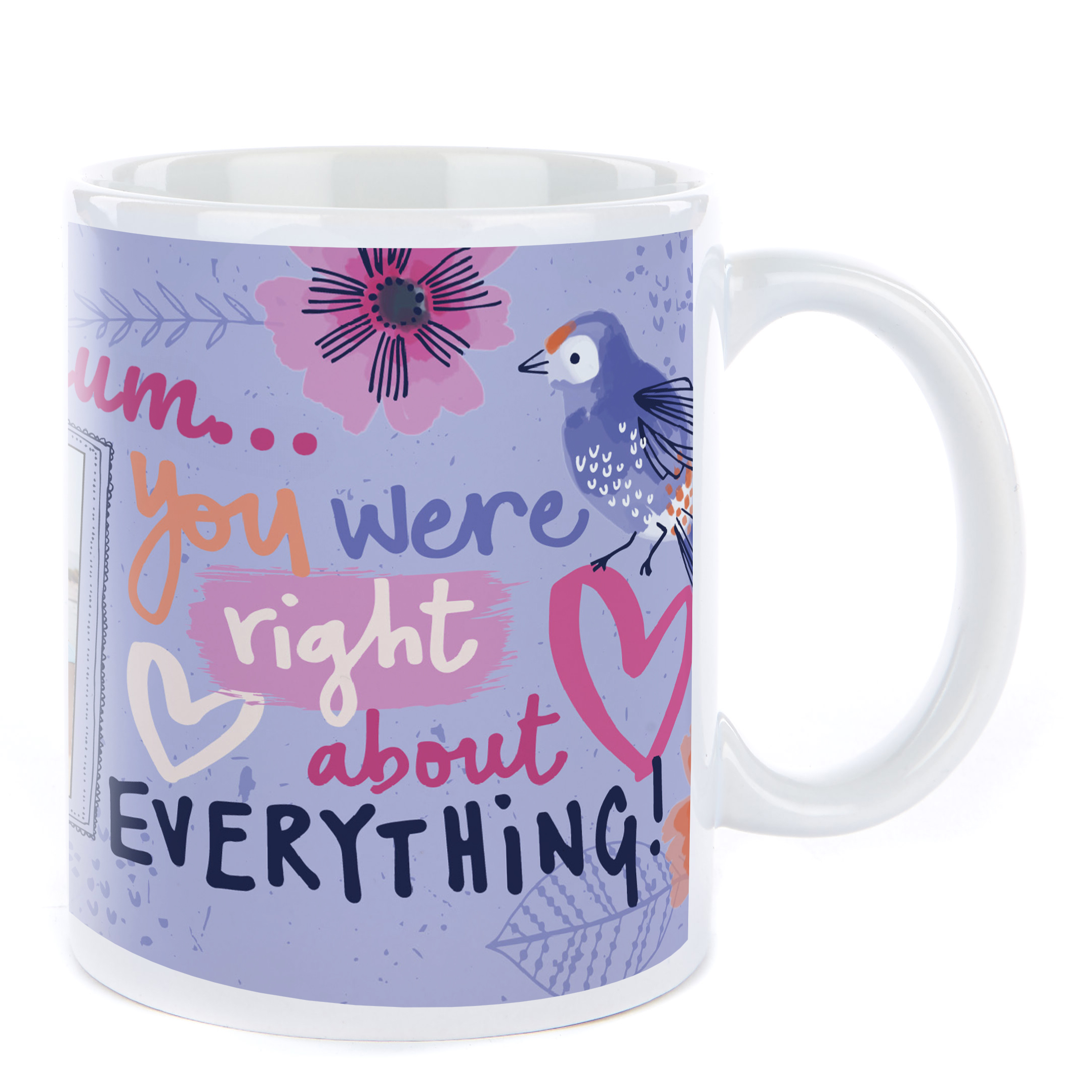 Photo Bev Hopwood Mug - Mum Right About Everything